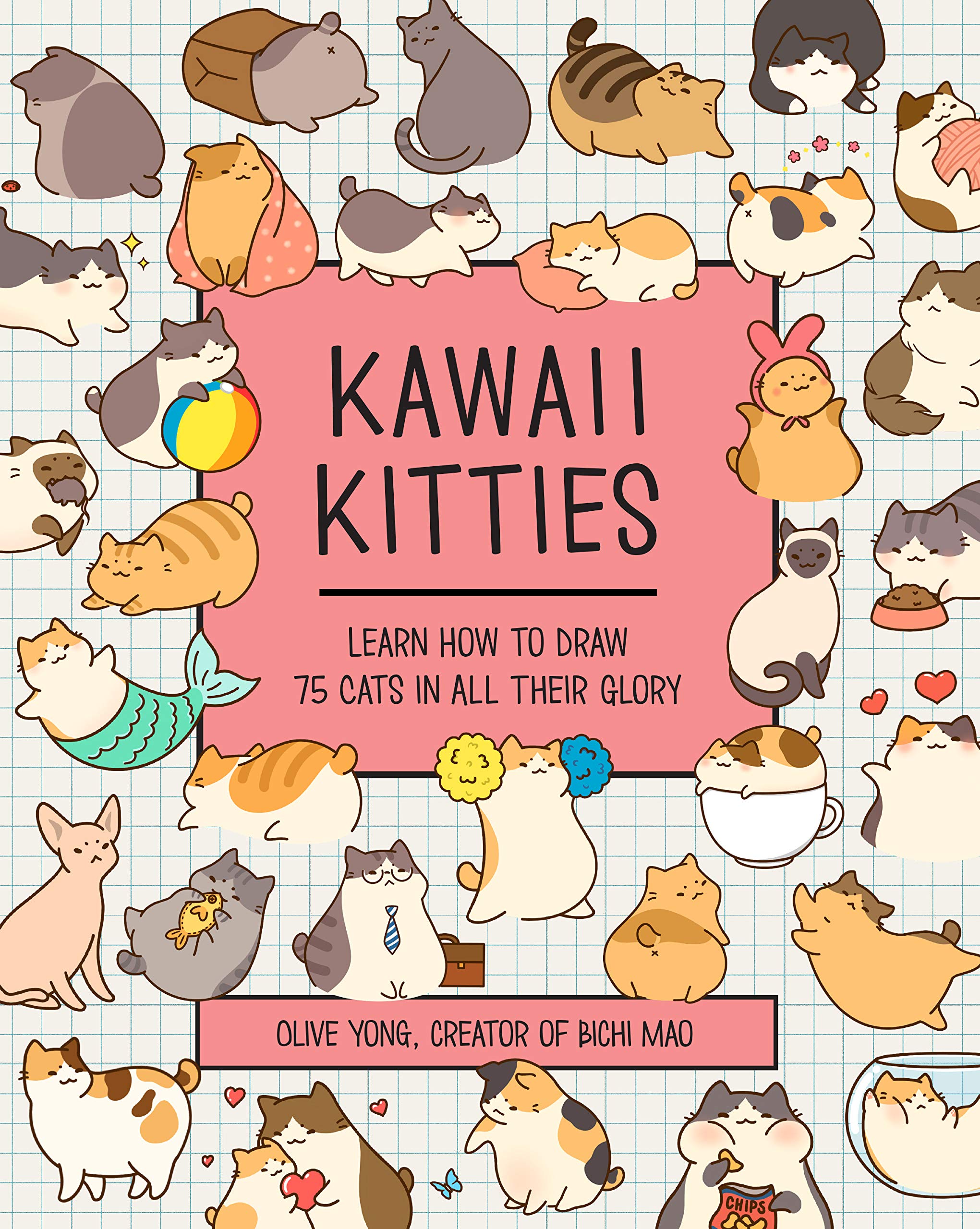 Kawaii Kitties: Learn How to Draw 75 Cats in All Their Glory book