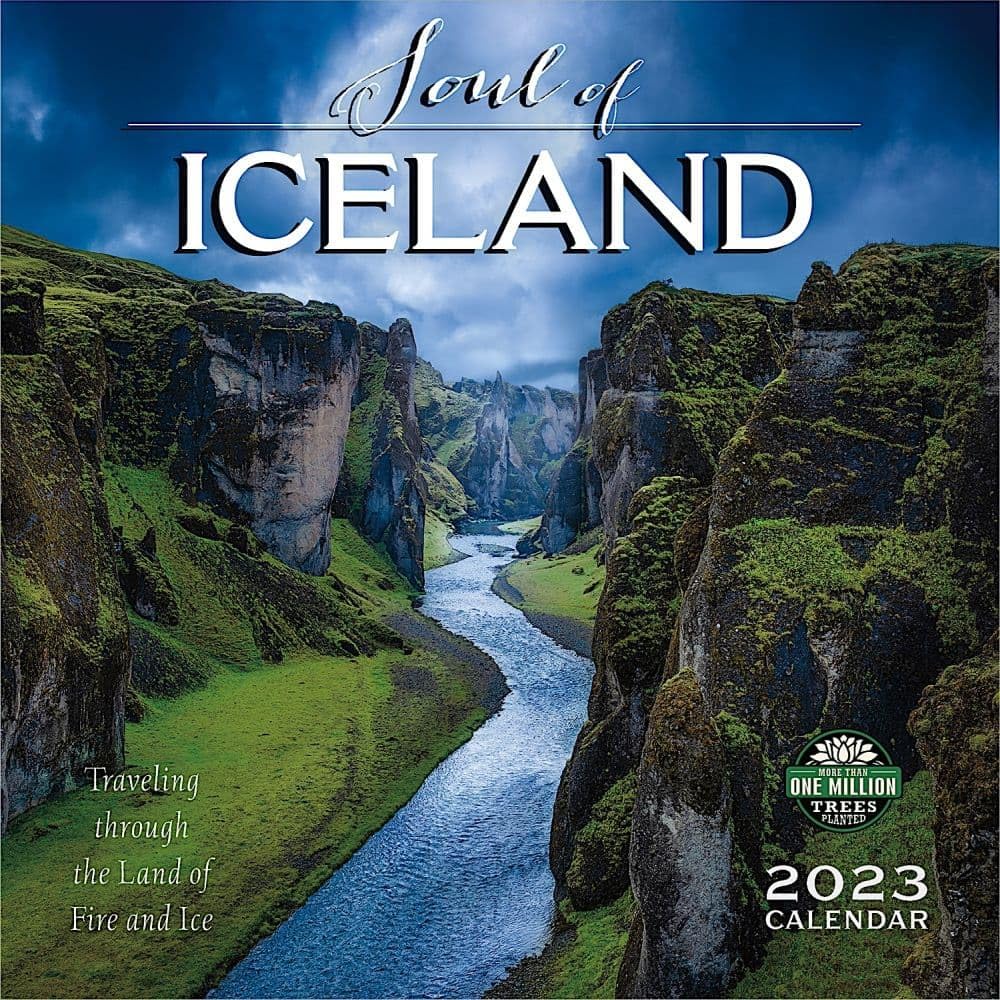 SOUL OF ICELAND 2023 WALL CALENDAR (SQUARE) Books