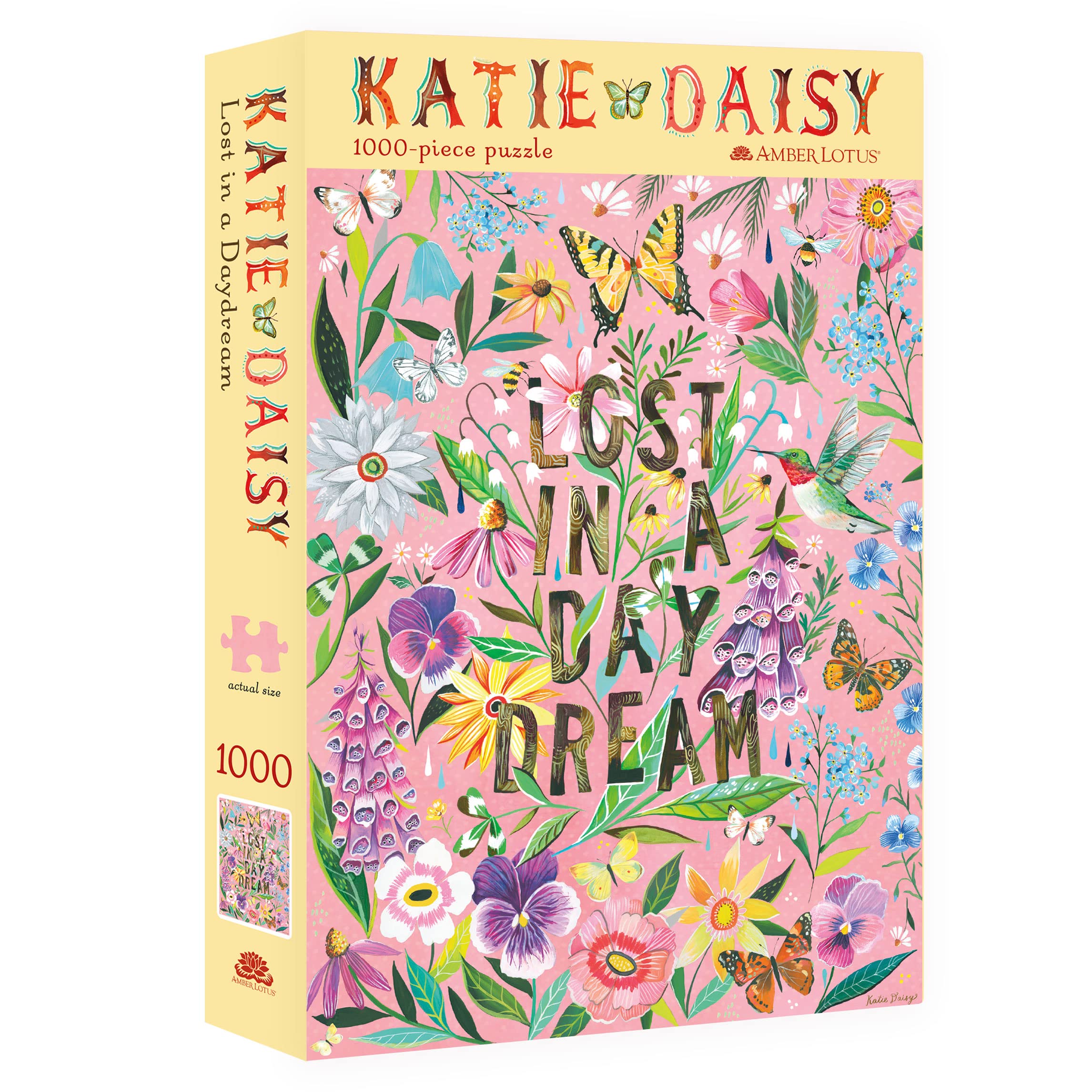 Katie Daisy Jigsaw Puzzle: Lost in a Daydream Leisure, Home & Garden