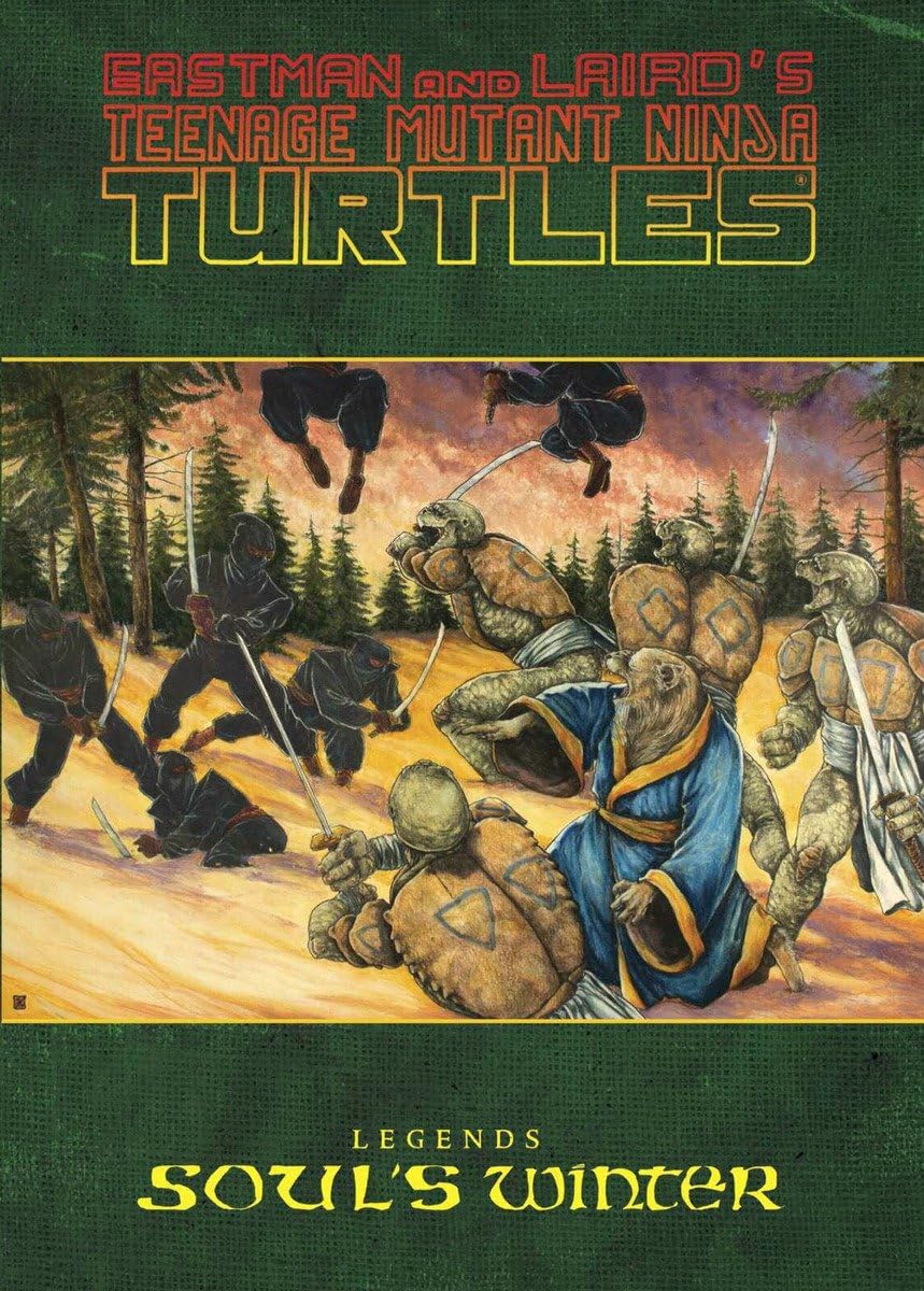 Teenage Mutant Ninja Turtles Legends: Soul's Winter by Michael Zulli Manga