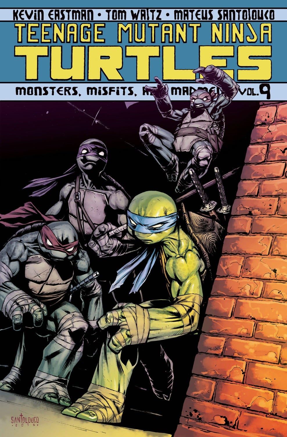 Teenage Mutant Ninja Turtles Volume 9: Monsters, Misfits, and Madmen Manga