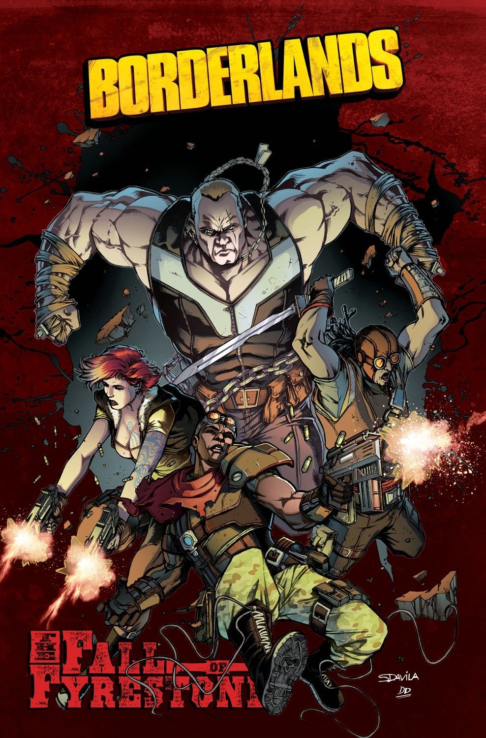 Borderlands Volume 2: The Fall of Fyrestone Manga