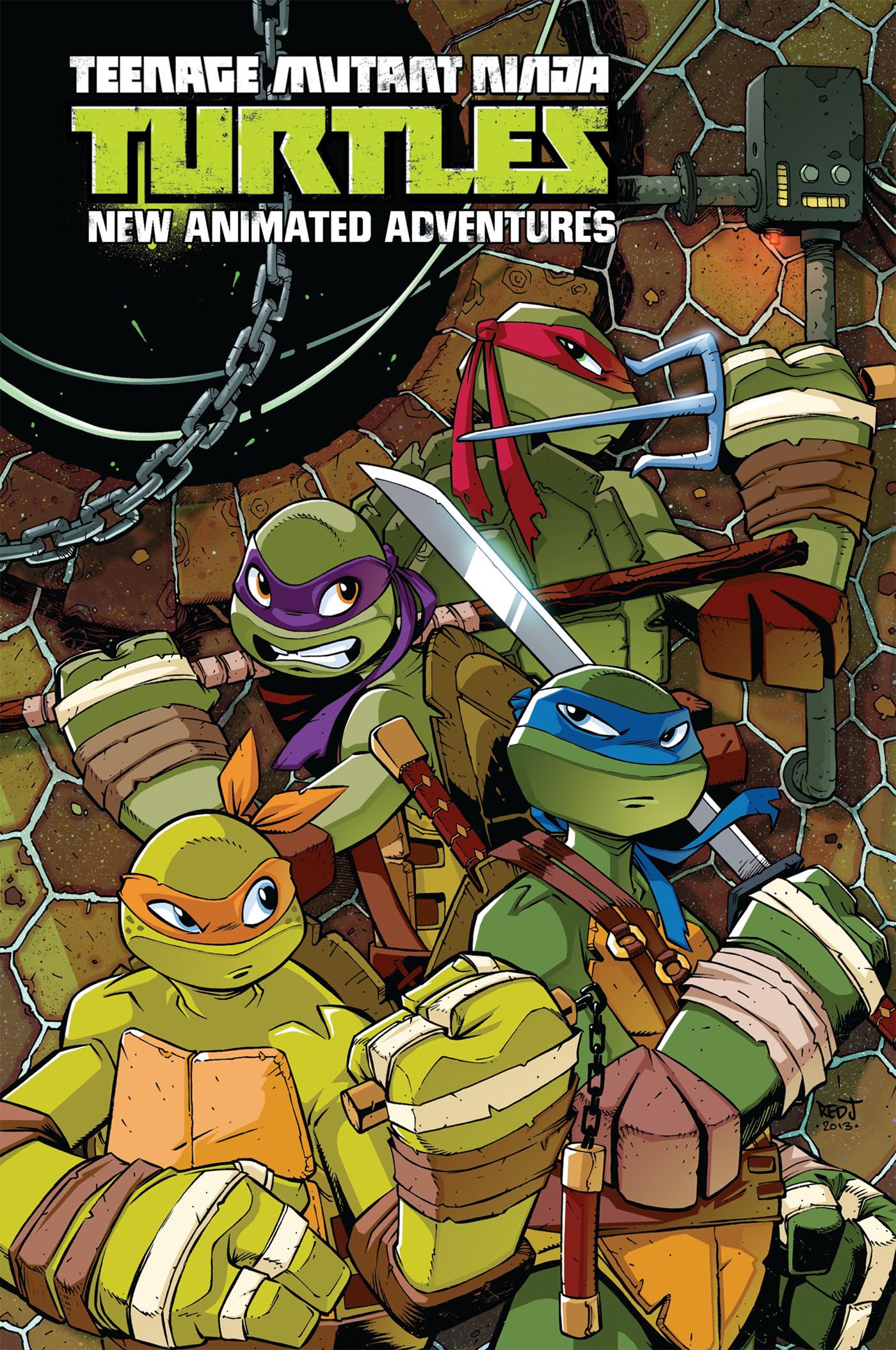 Teenage Mutant Ninja Turtles: New Animated Adventures Omnibus Volume 1 book