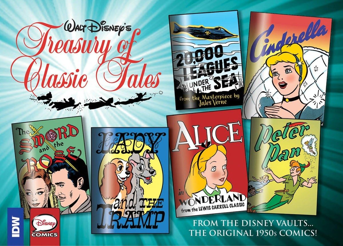 Walt Disney's Treasury of Classic Tales Volume 1 (The Library of American Comics, Band 1) Manga