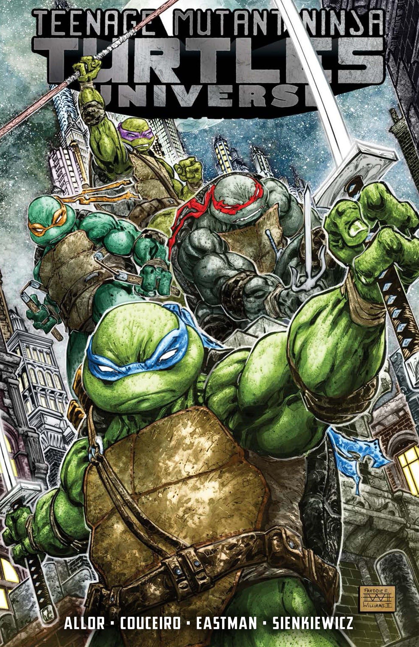 Teenage Mutant Ninja Turtles Universe, Vol. 1: The War to Come (TMNT Universe, Band 1) Manga