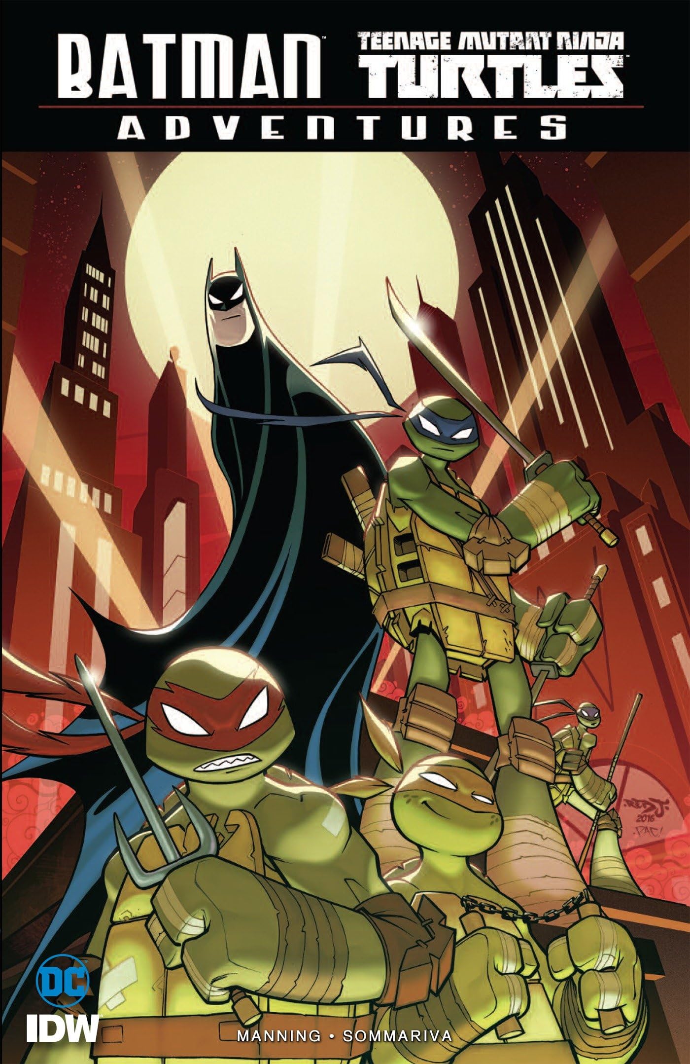Batman/Teenage Mutant Ninja Turtles Adventures Manga