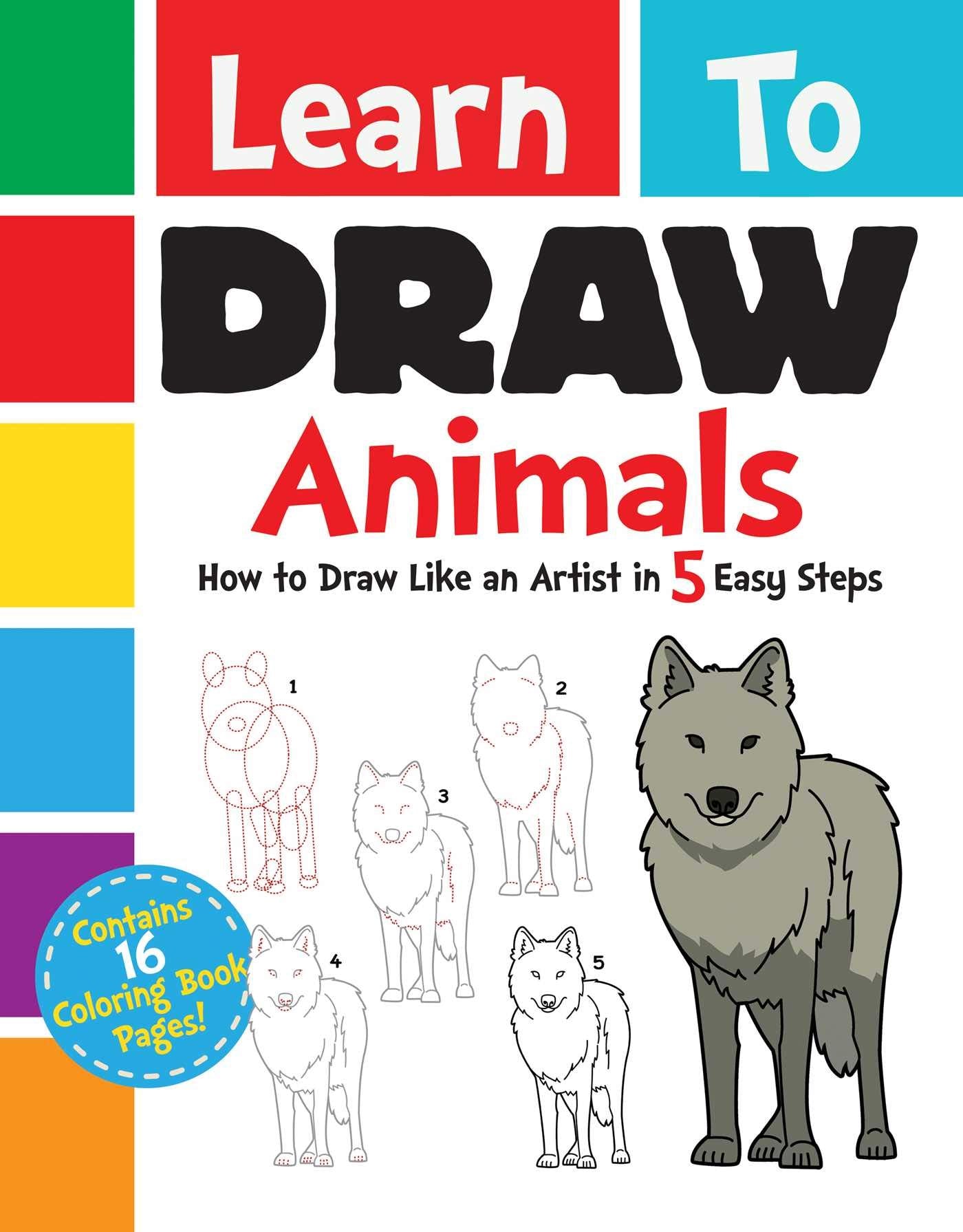 Learn to Draw Animals Non-fiction
