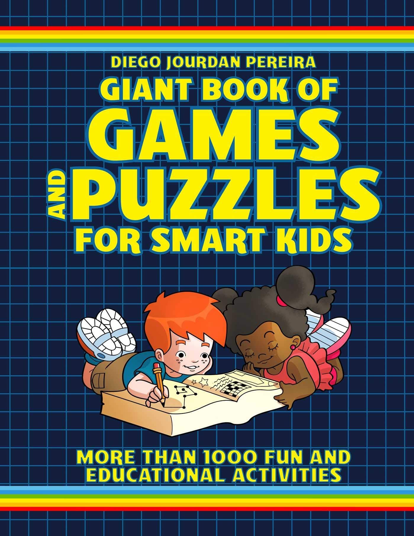 Giant Book of Games and Puzzles for Smart Kids: More Than 1000 Fun and Educational Activities Tiptoi & Games