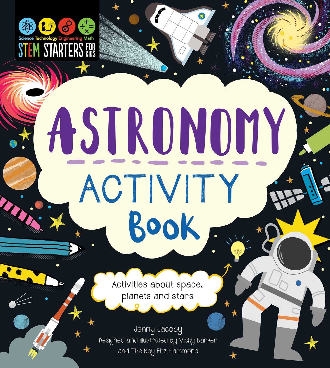Astronomy Activity Book: Activities About Space, Planets, and Stars (Stem Starters for Kids) Tiptoi & Games