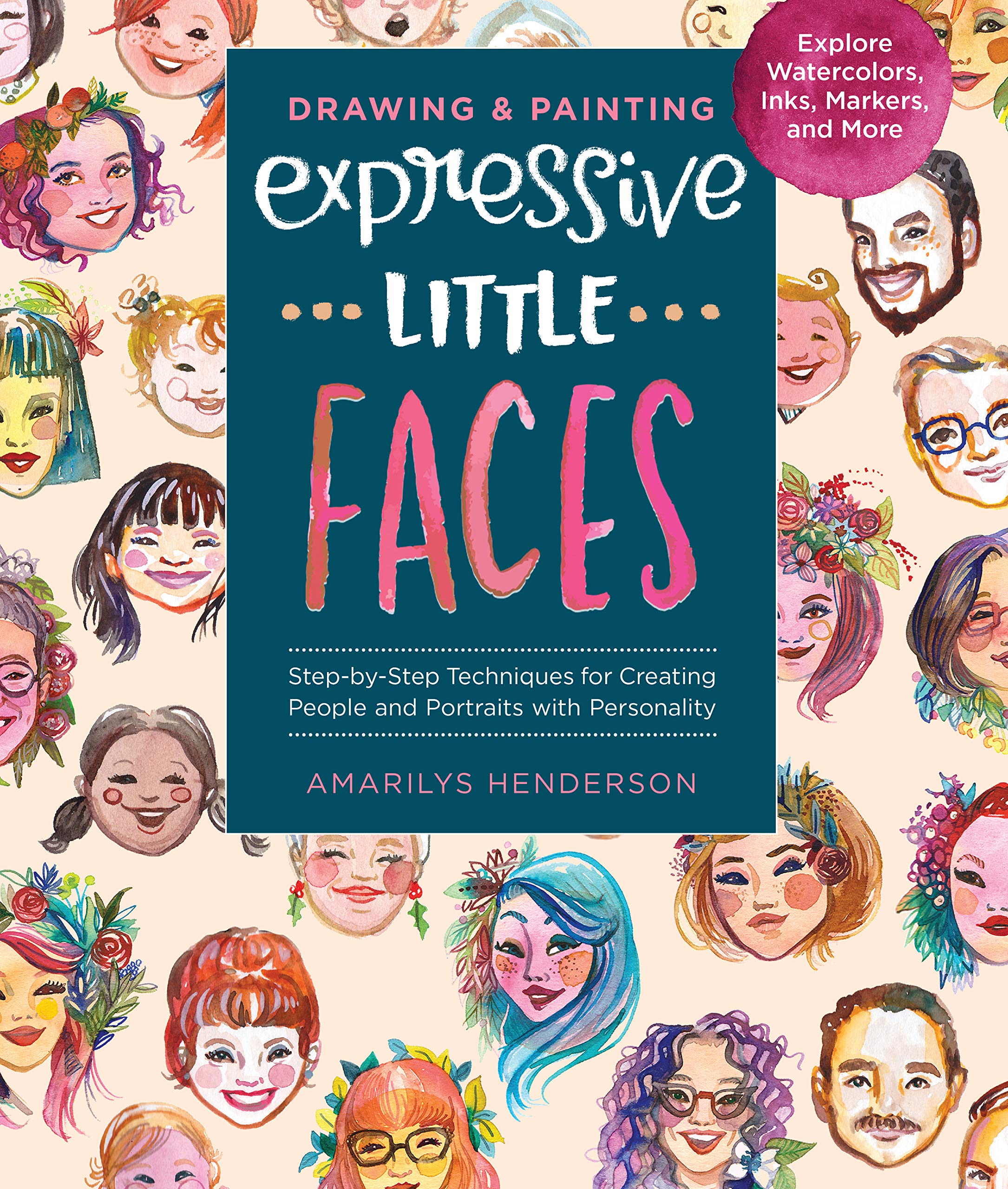 Drawing and Painting Expressive Little Faces Manga