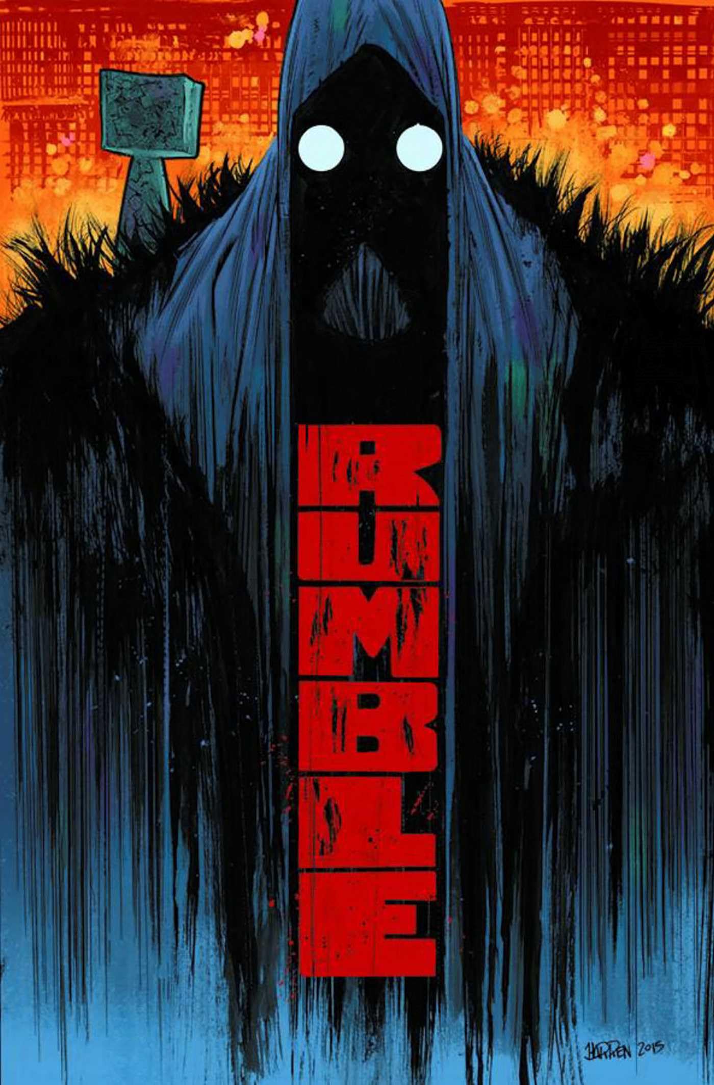 Rumble Volume 1: What Color of Darkness? Contemporary literature