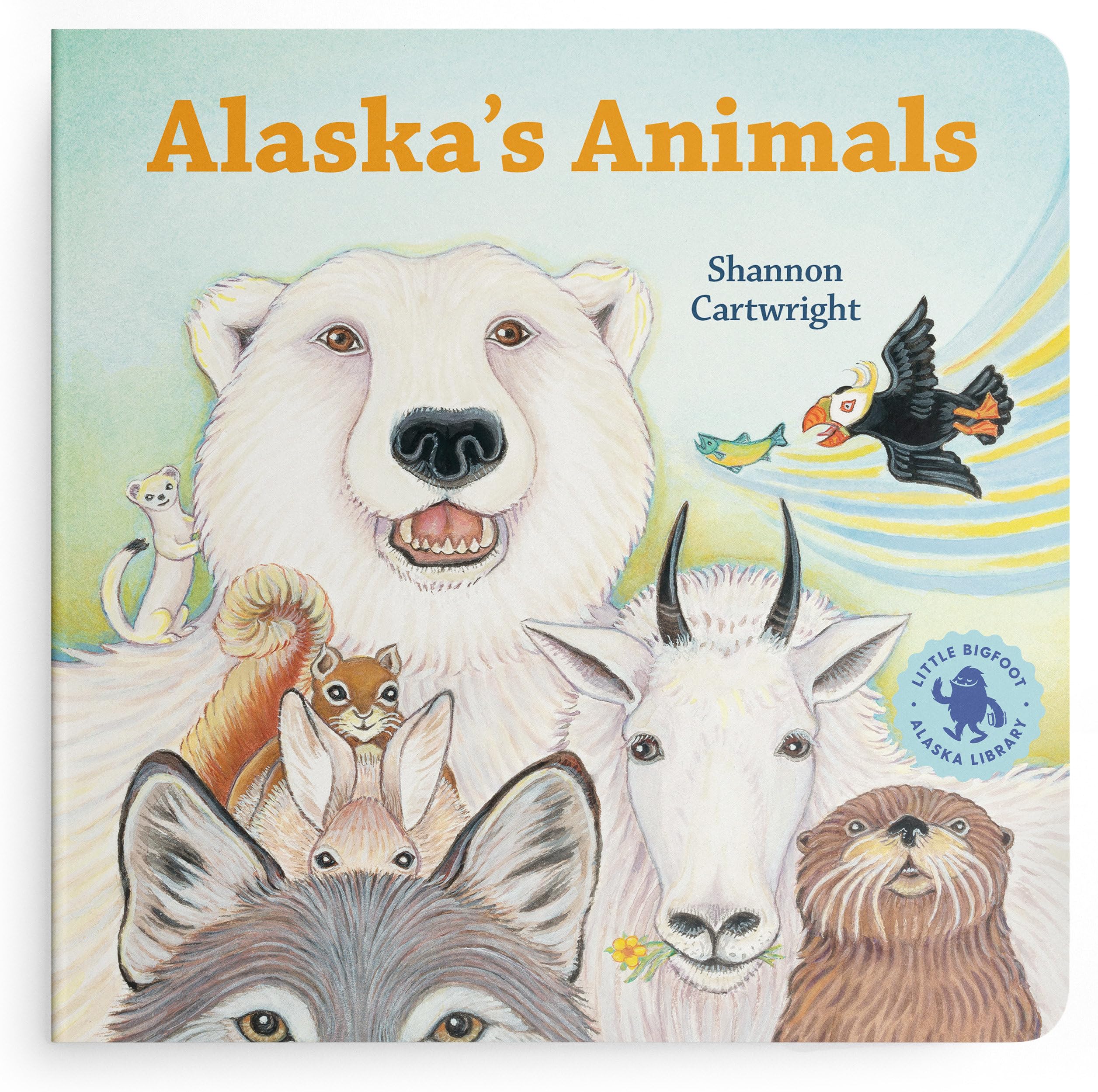 Alaska's Animals: An Alaska Board Book for Kids (Alaska Books) Parents & Children