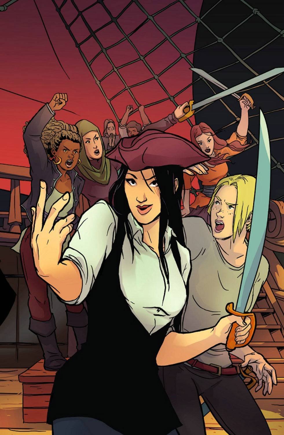 Princeless: Raven the Pirate Princess Book 4: Two Ships in the Night Manga