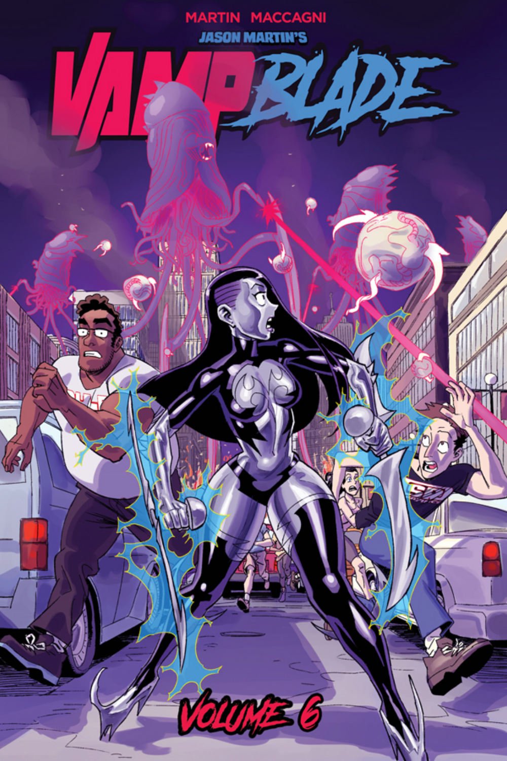 Vampblade Volume 6: World War Detroit (VAMPBLADE TP) Horror & Mystery