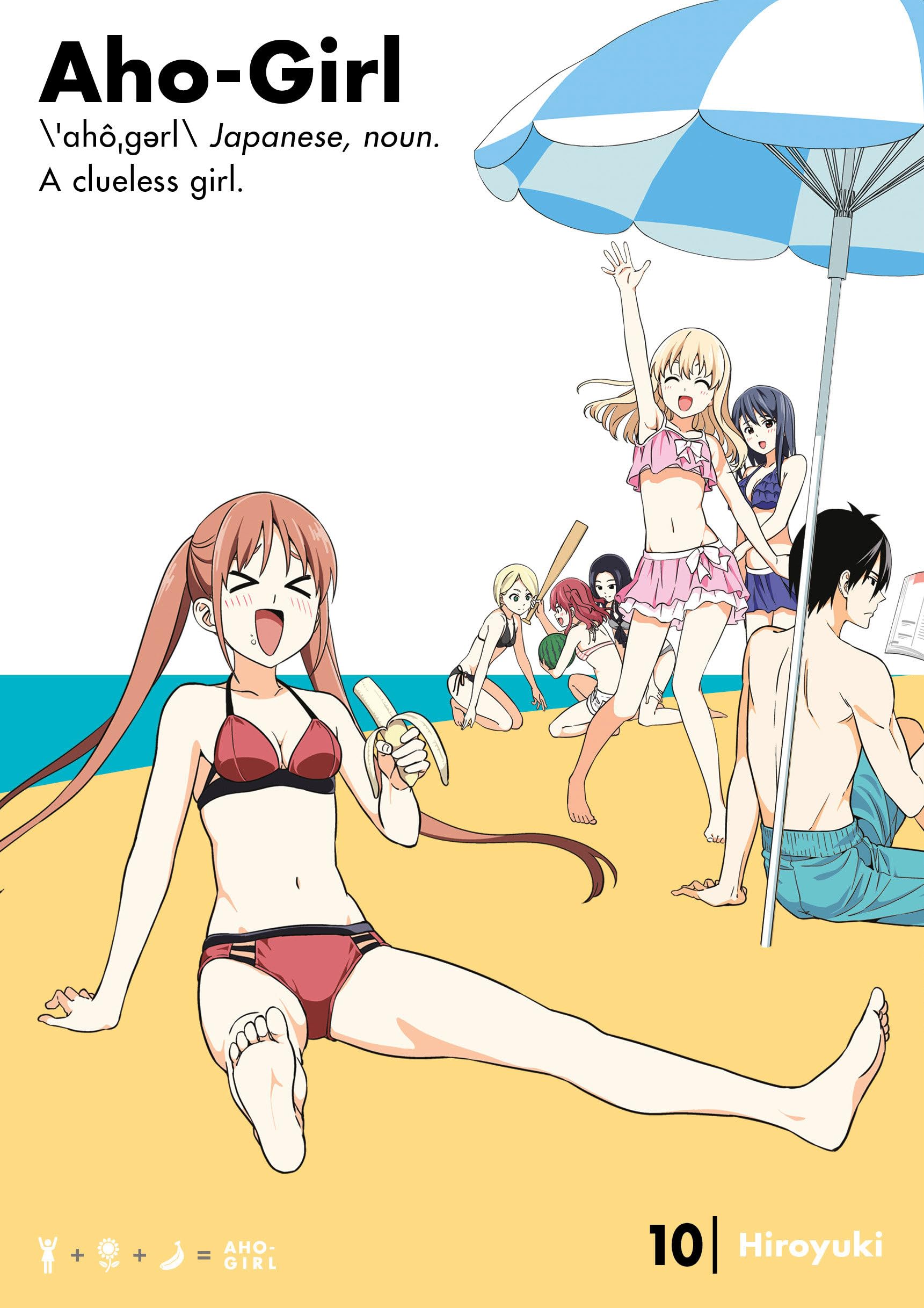 Aho-Girl 10: A Clueless Girl (Aho-Girl: A Clueless Girl, Band 10) Contemporary literature Books