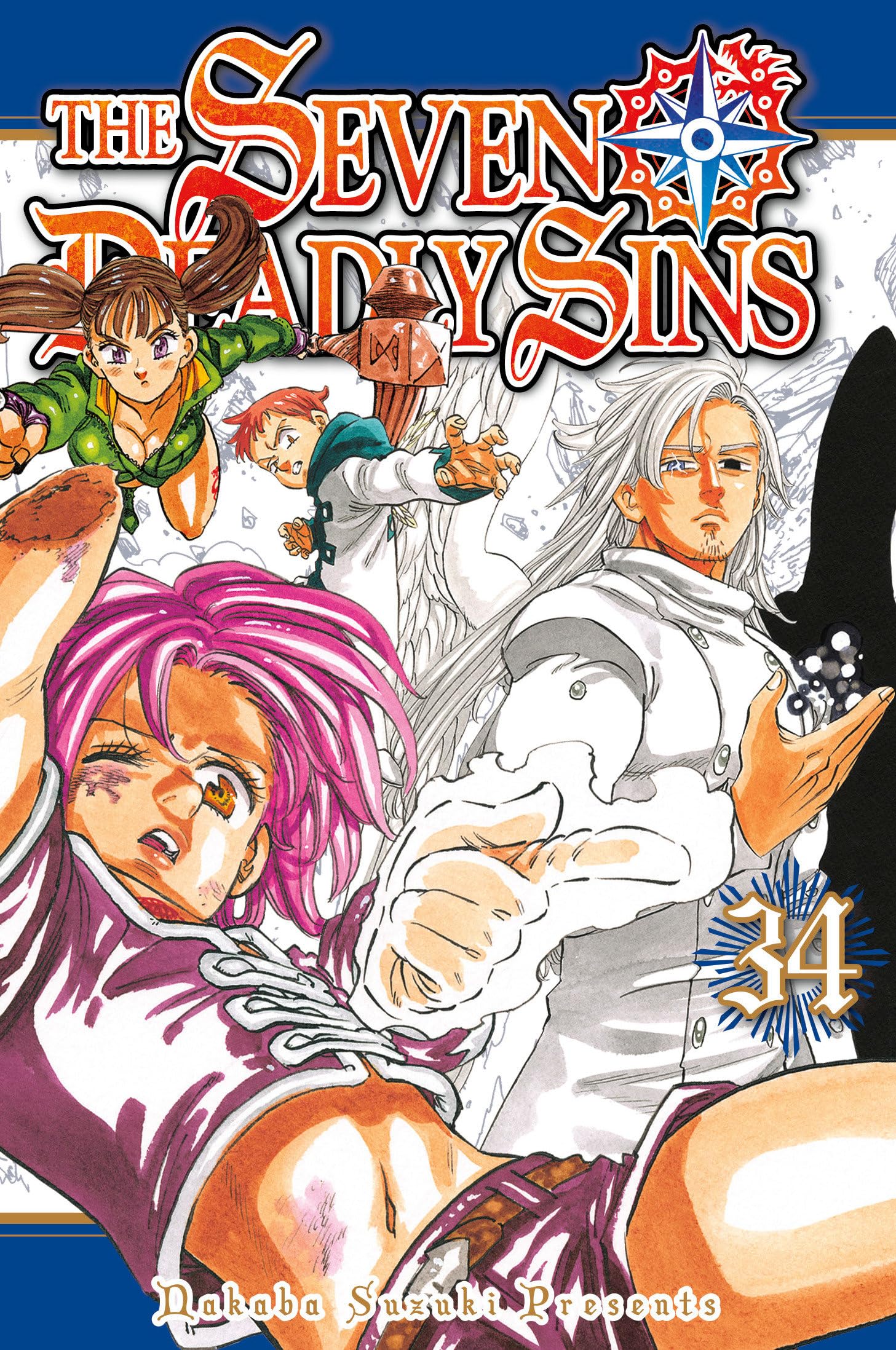 The Seven Deadly Sins 34 (Seven Deadly Sins, The, Band 34) Manga