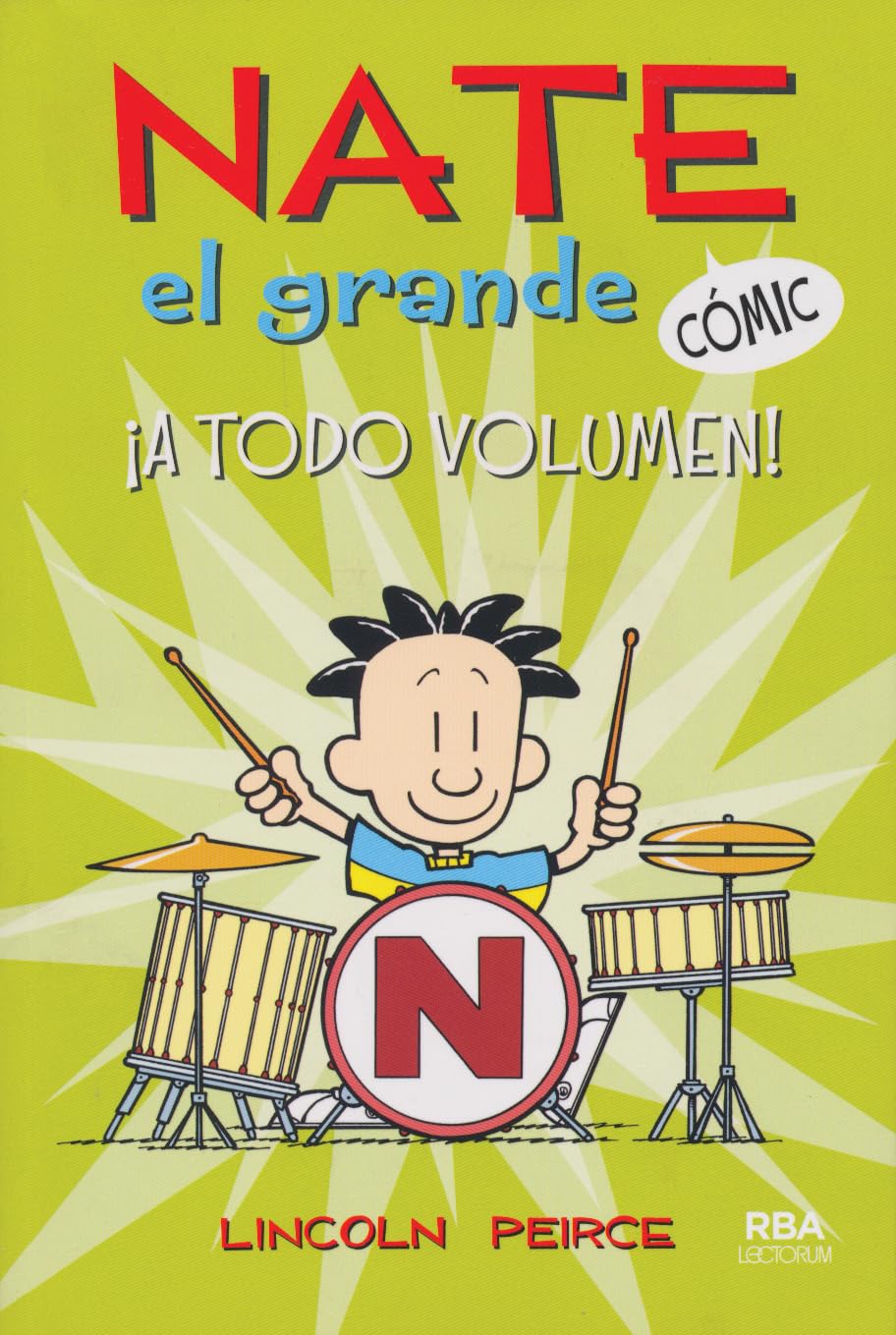 Nate El Grande ¡A Todo Volumen! Manga