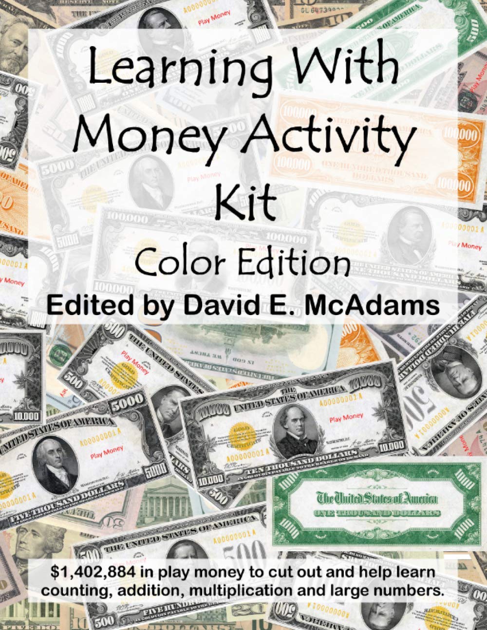 Learning With Money Activity Kit: $1,402,884 in play money to cut out and learn with, along with learning activities (Math Books for Children) Tiptoi & Games
