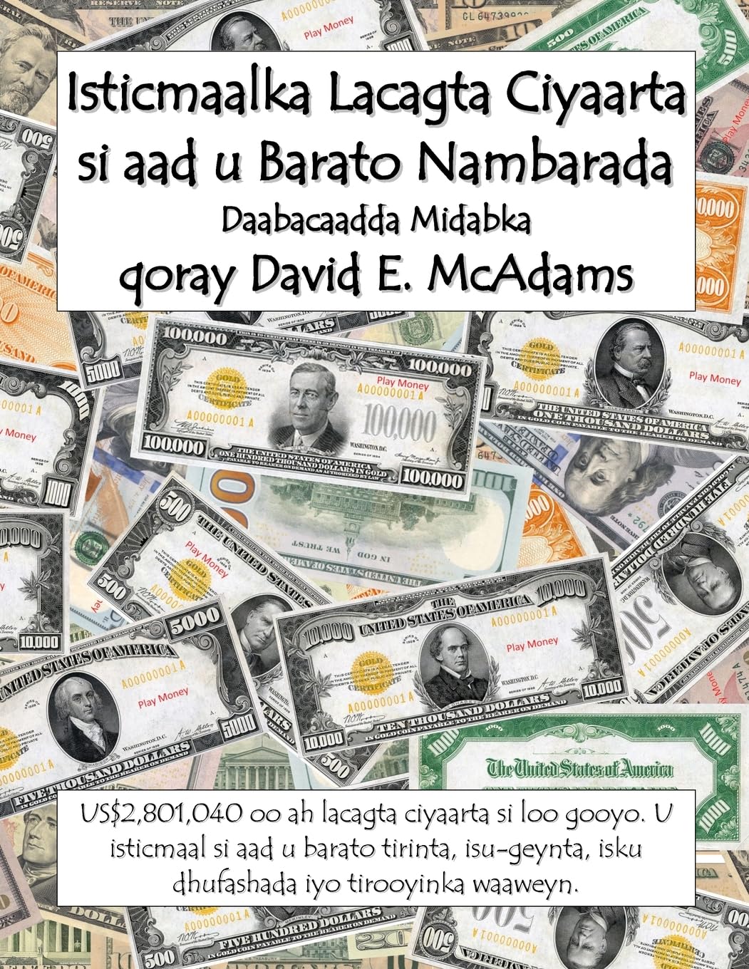 Isticmaalka lacagta ciyaarta si aad u barato nambarada Non-fiction