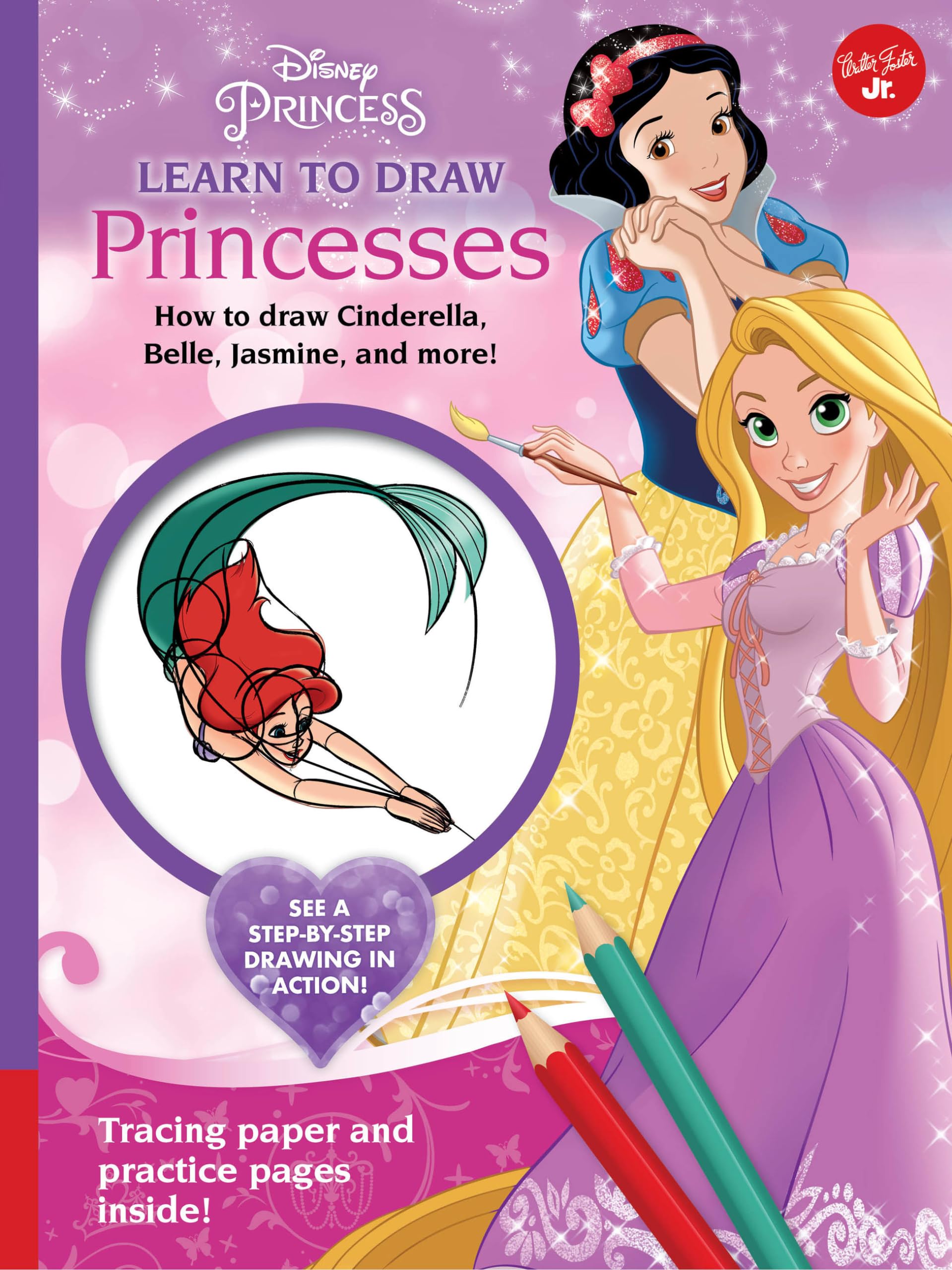 Disney Princess: Learn to Draw Princesses Non-fiction