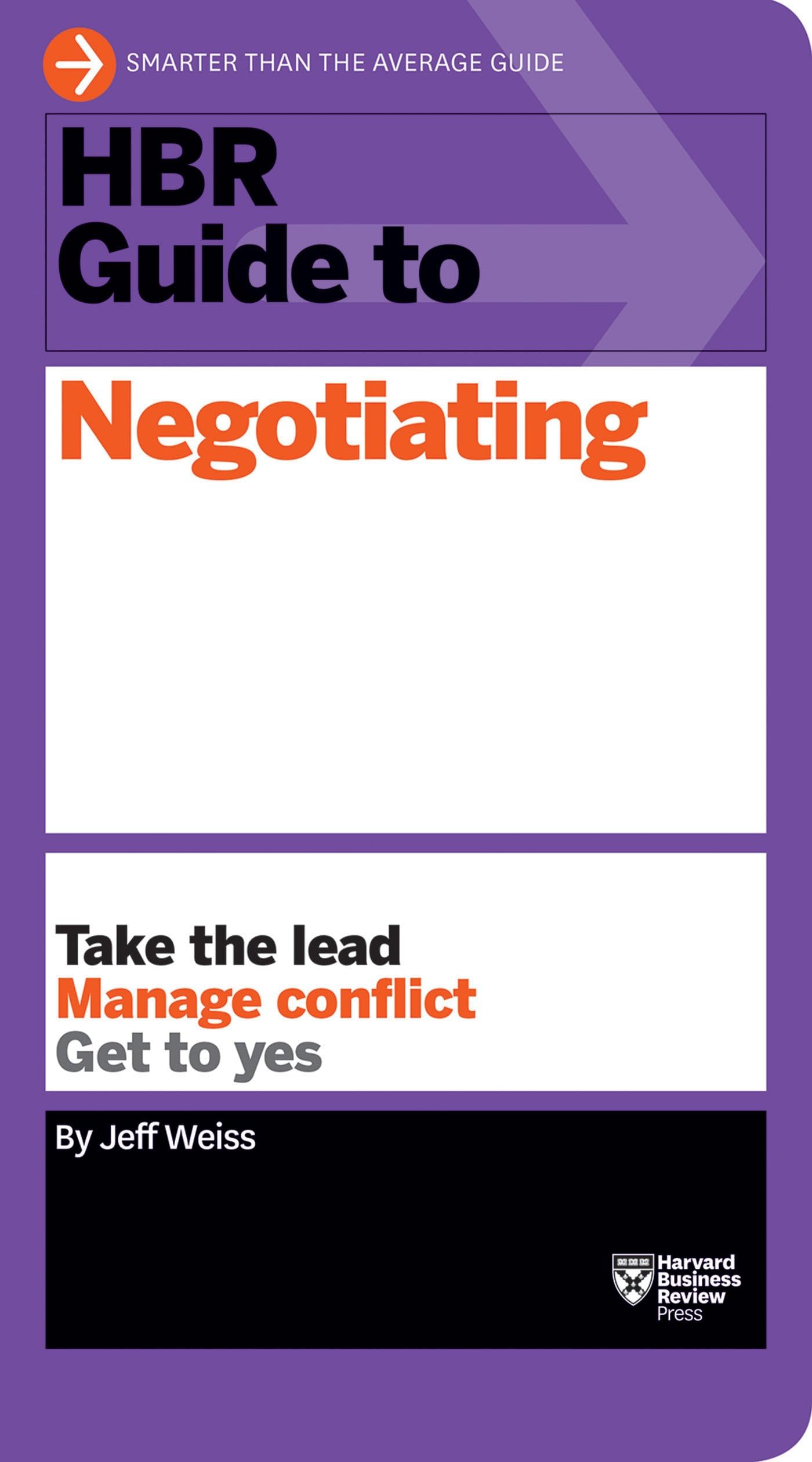 HBR Guide to Negotiating (HBR Guide Series) Business, Finance & Career