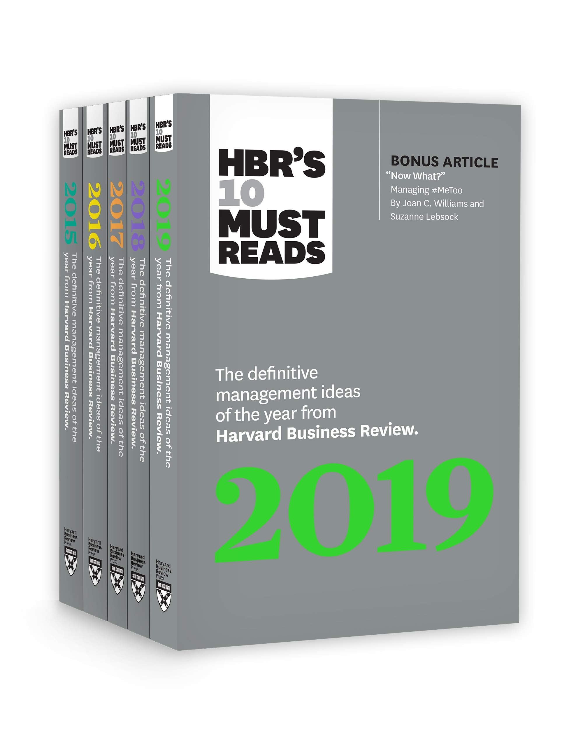 5 Years of Must Reads from HBR: 2019 Edition (HBR’s 10 Must Reads) Business, Finance & Career