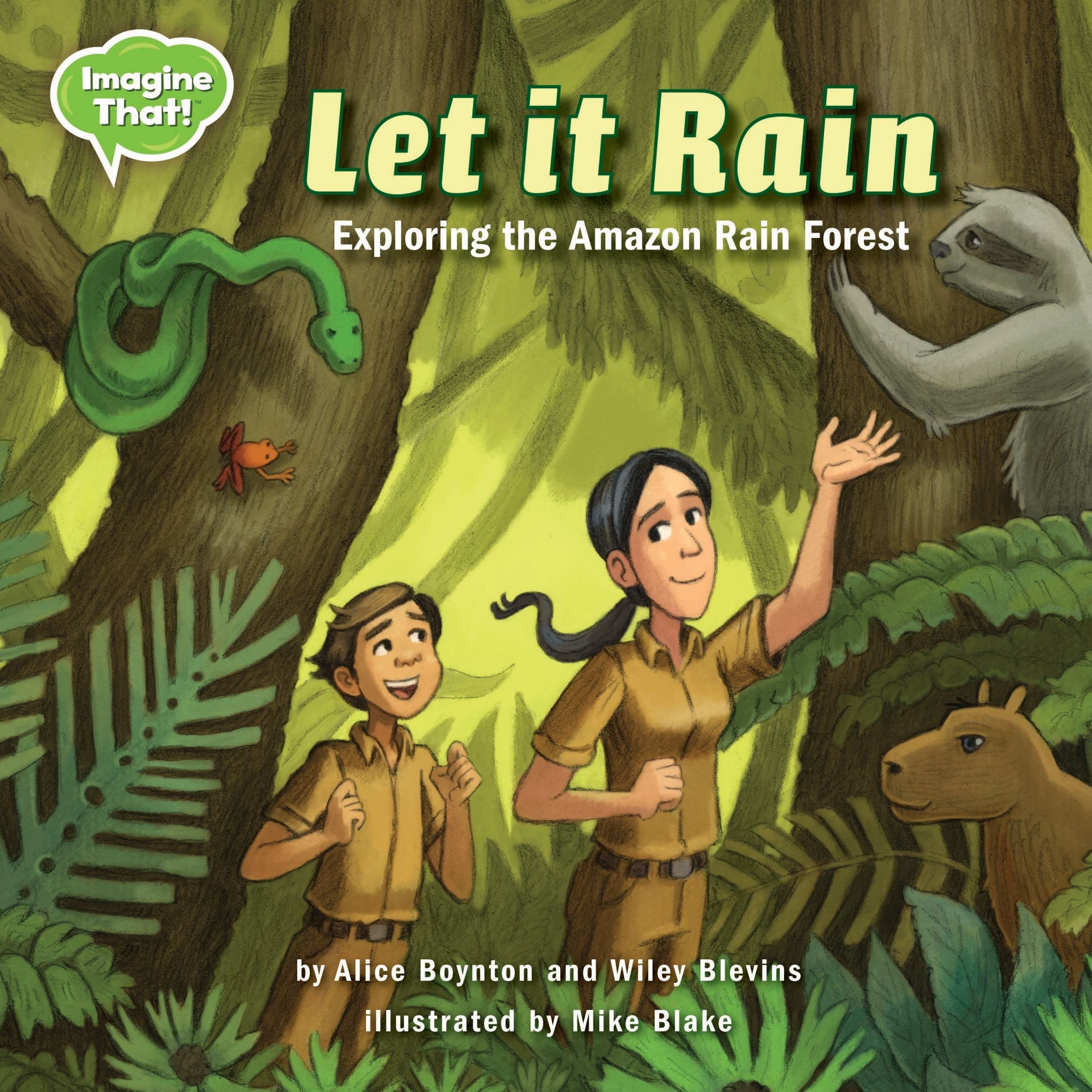 Product Image: Let It Rain: Exploring the Amazon Rain Forest (Imagine That)