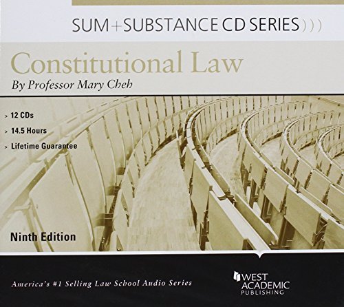 Sum and Substance Audio on Constitutional Law Law