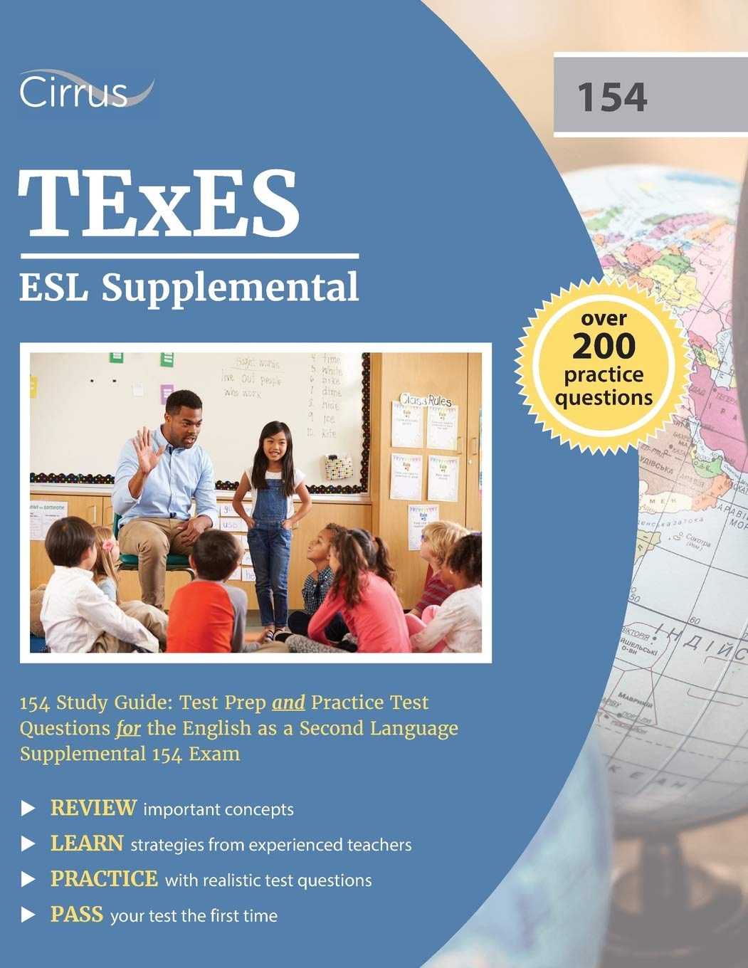 TExES ESL Supplemental 154 Study Guide: Test Prep and Practice Test Questions for the English as a Second Language Supplemental 154 Exam Books