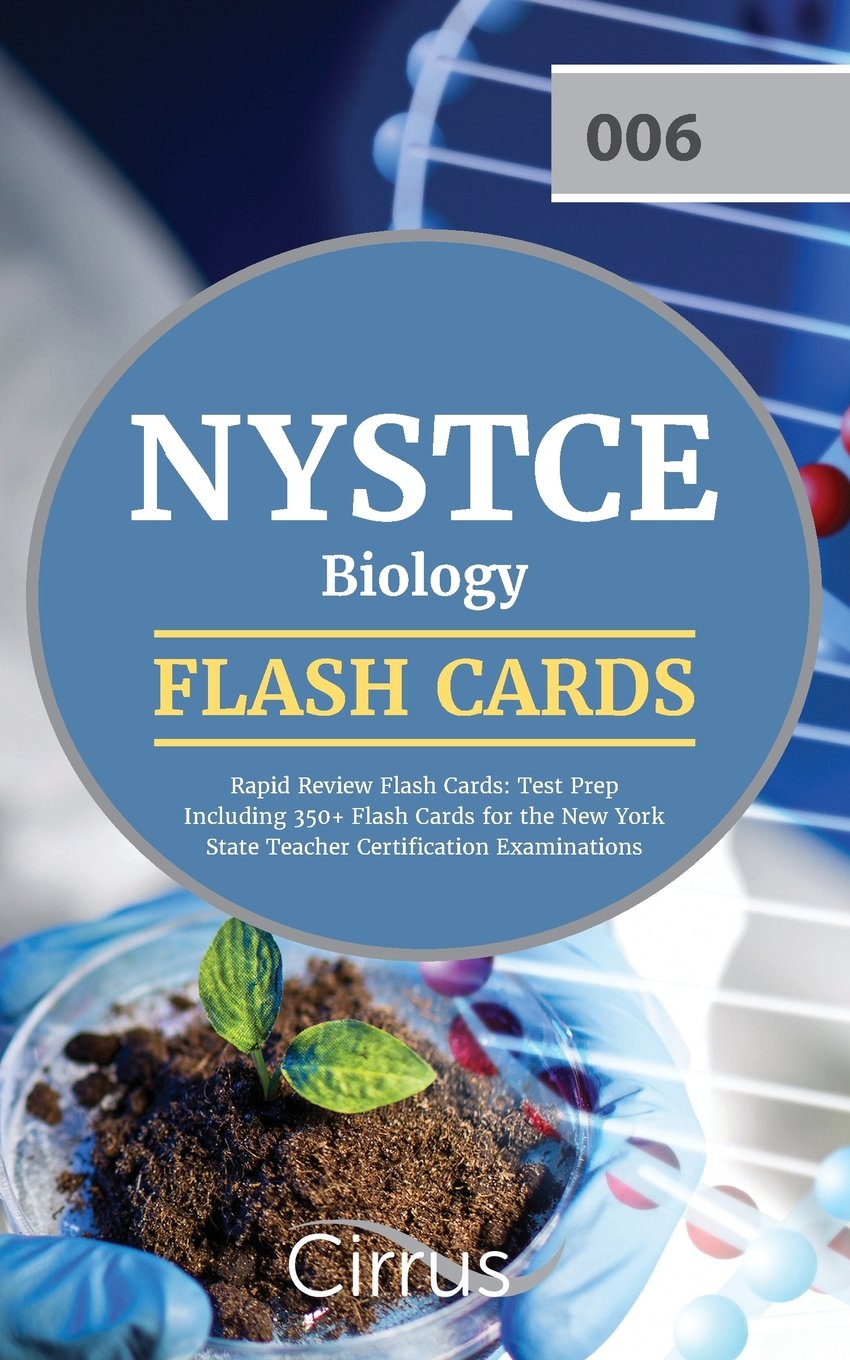 NYSTCE Biology Rapid Review Flash Cards: Test Prep Including 350+ Flash Cards for the New York State Teacher Certification Examinations Study Guides