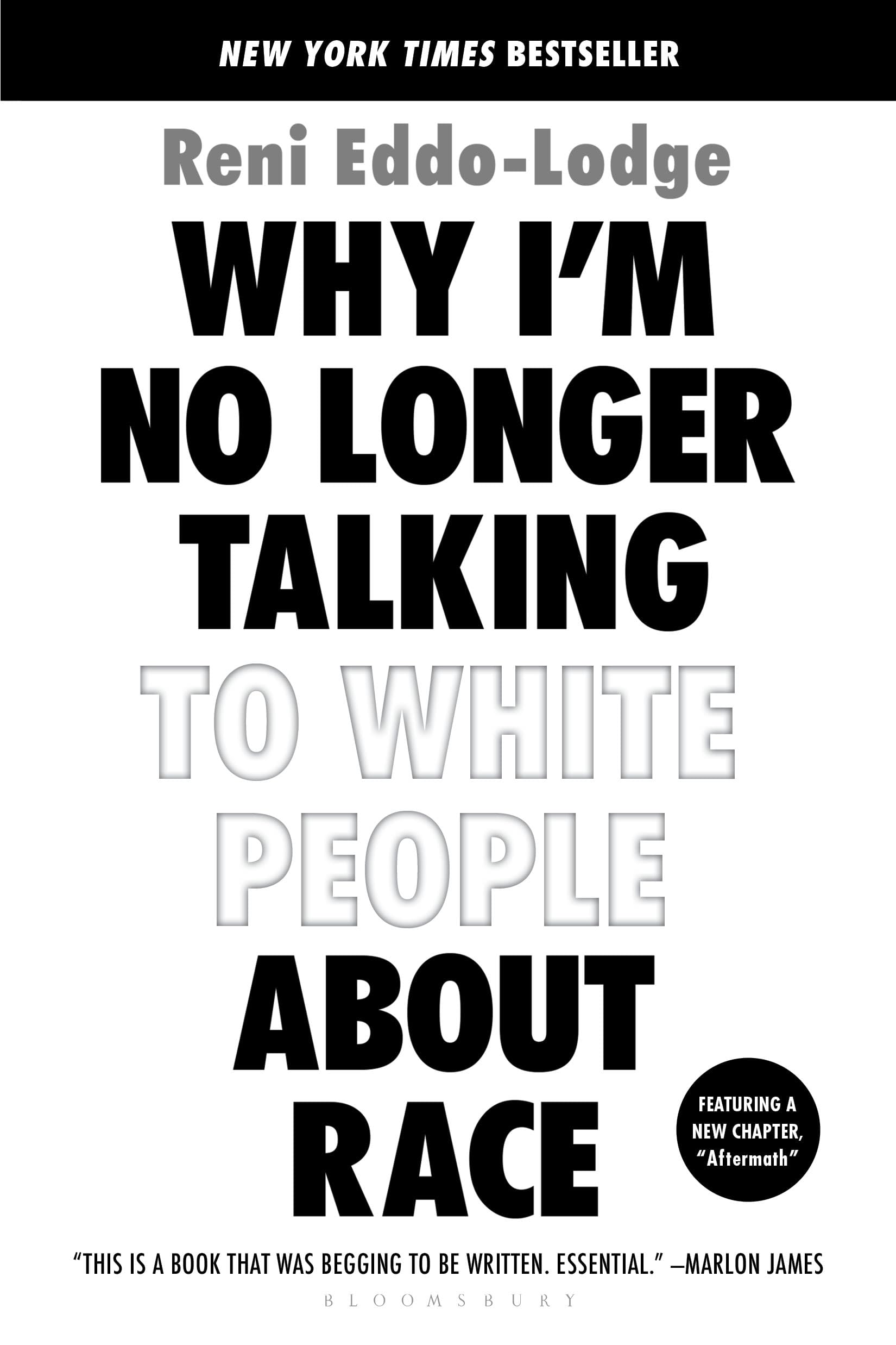 Why I'm No Longer Talking to White People about Race Social Sciences