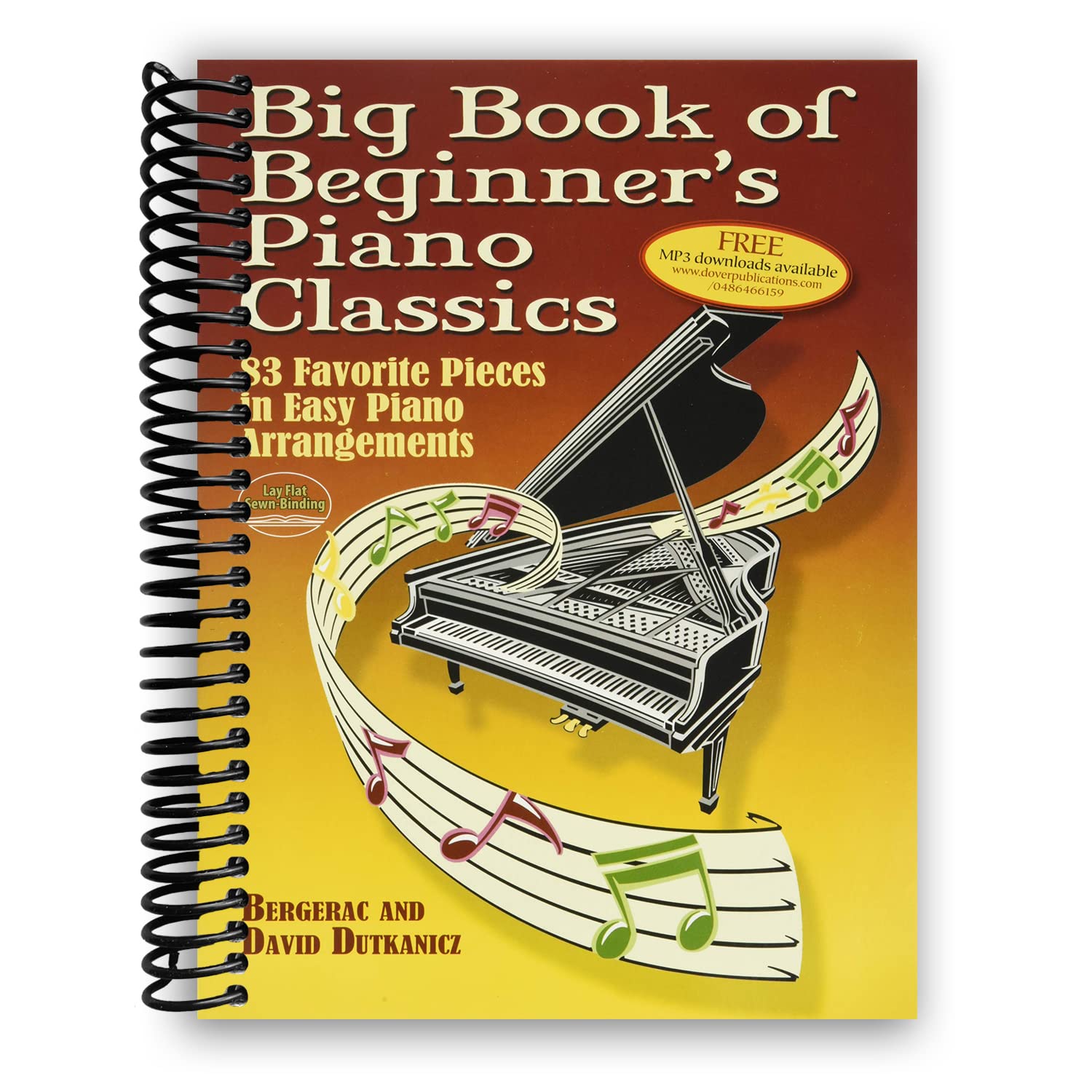 Big Book of Beginner's Piano Classics: 83 Favorite Pieces in Easy Piano Arrangements (Book & Downloadable MP3) (Dover Music for Piano) Books