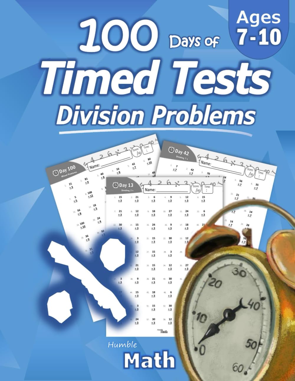 Humble Math - 100 Days of Timed Tests Study Guides