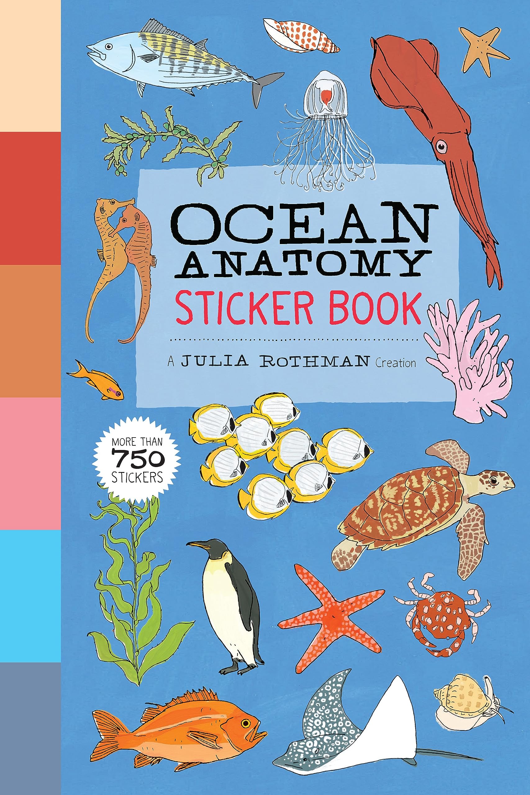 Ocean Anatomy Sticker Book: A Julia Rothman Creation; More than 750 Stickers Hobbies & Crafts