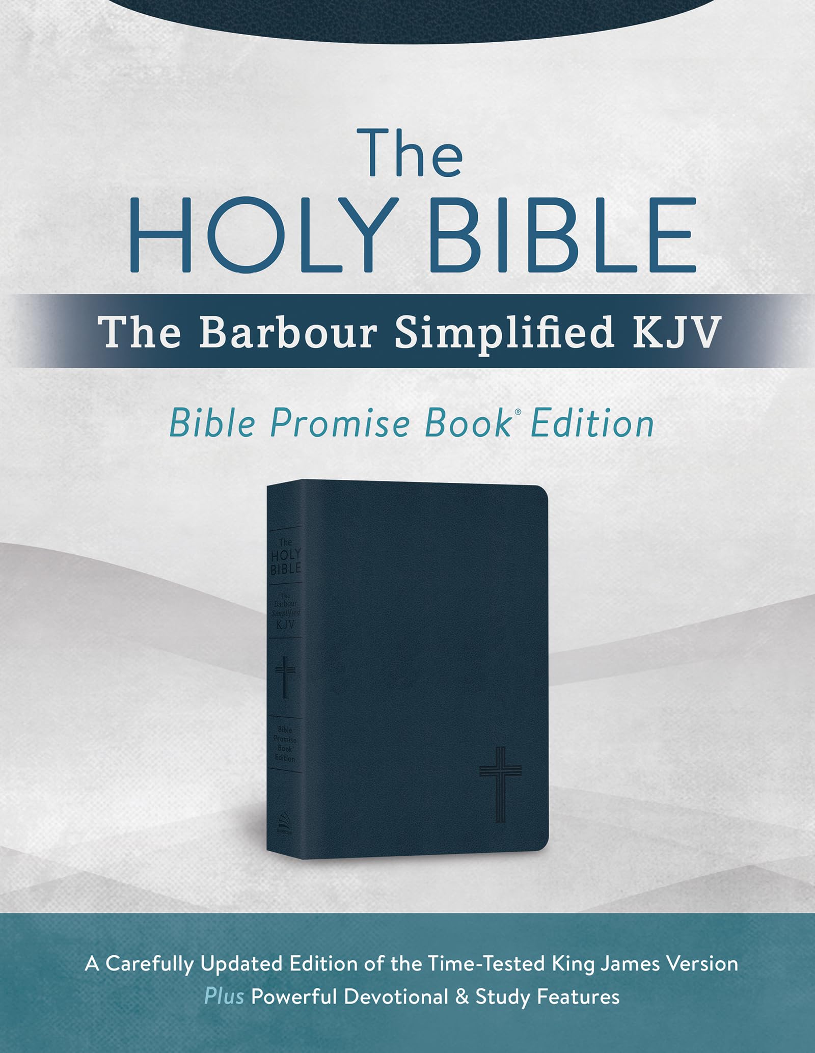 The Holy Bible: The Barbour Simplified KJV Bible Promise Book Edition, Navy Cross: a Carefully Updated Edition of the Time-tested King James Version ... & Study Features, Red Letter Edition Religion & Esotericism