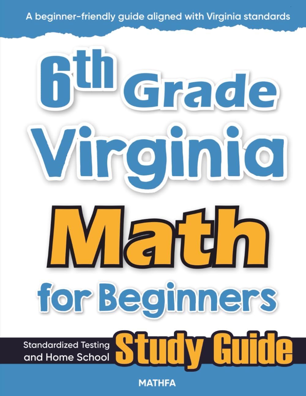 Product Image: 6th Grade Virginia Math for Beginners