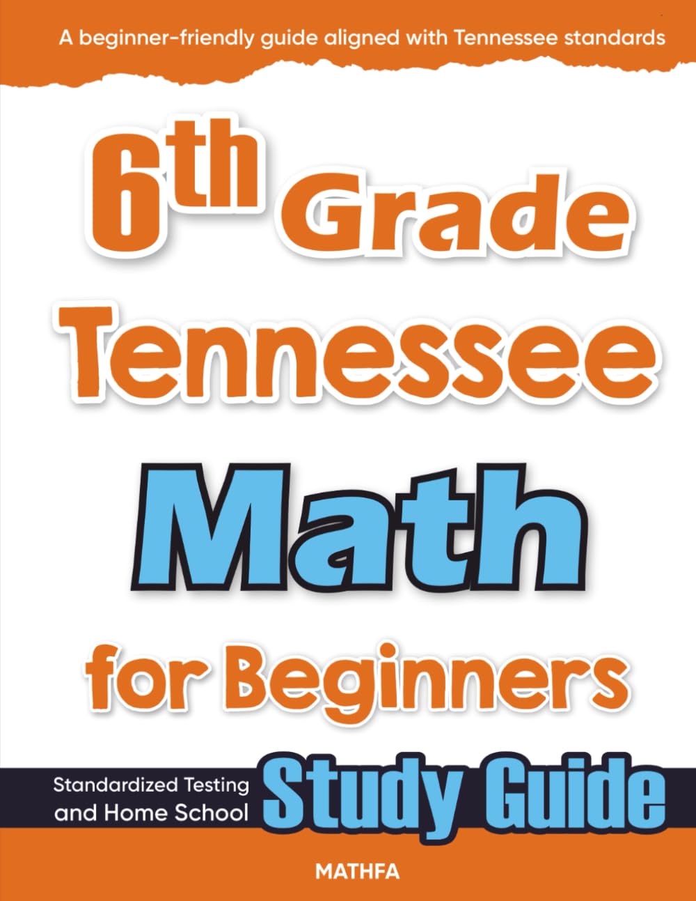 Product Image: 6th Grade Tennessee Math for Beginners
