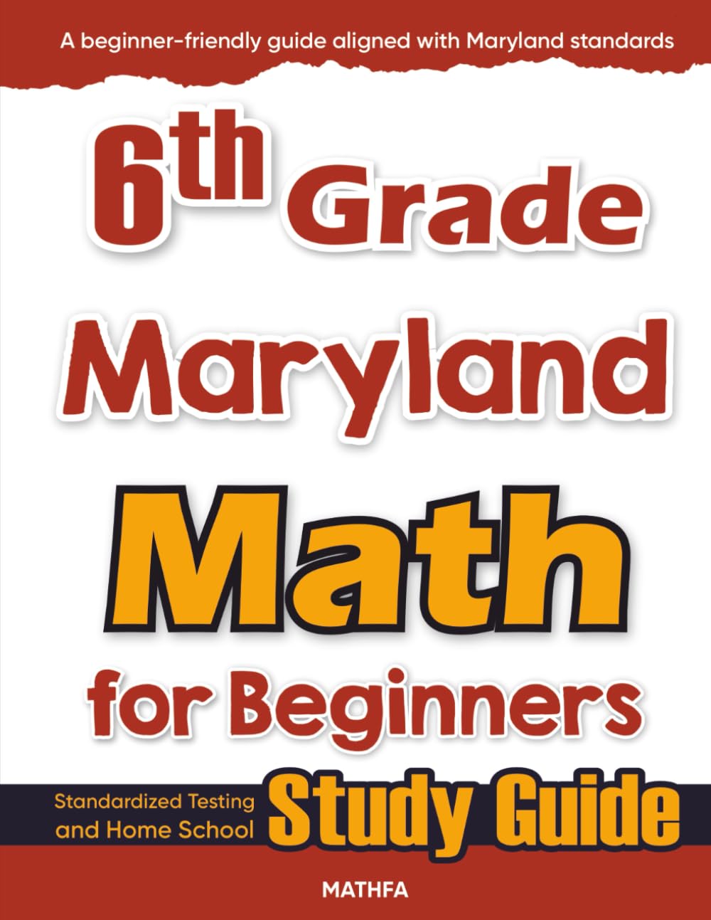 Product Image: 6th Grade Maryland Math for Beginners