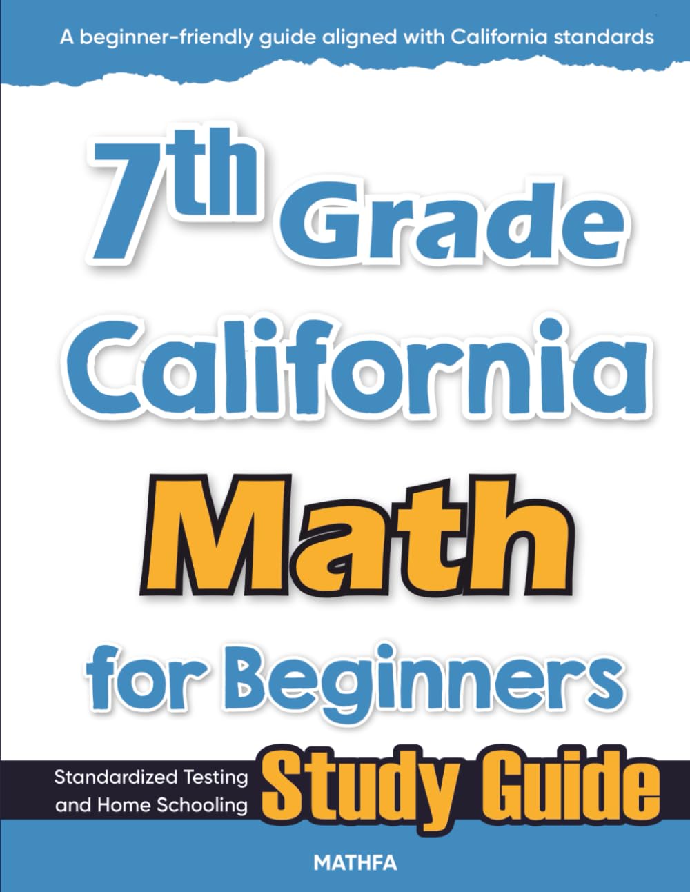 Product Image: 7th Grade California Math for Beginners