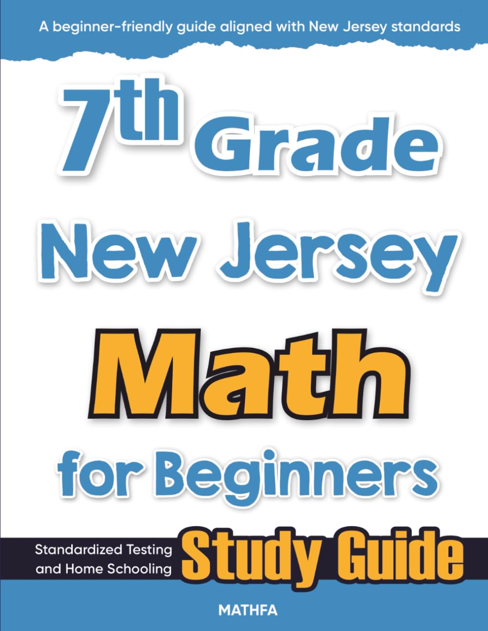Product Image: 7th Grade New Jersey Math for Beginners