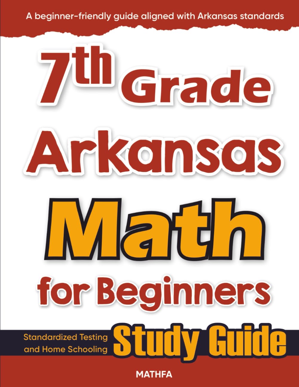 Product Image: 7th Grade Arkansas Math for Beginners
