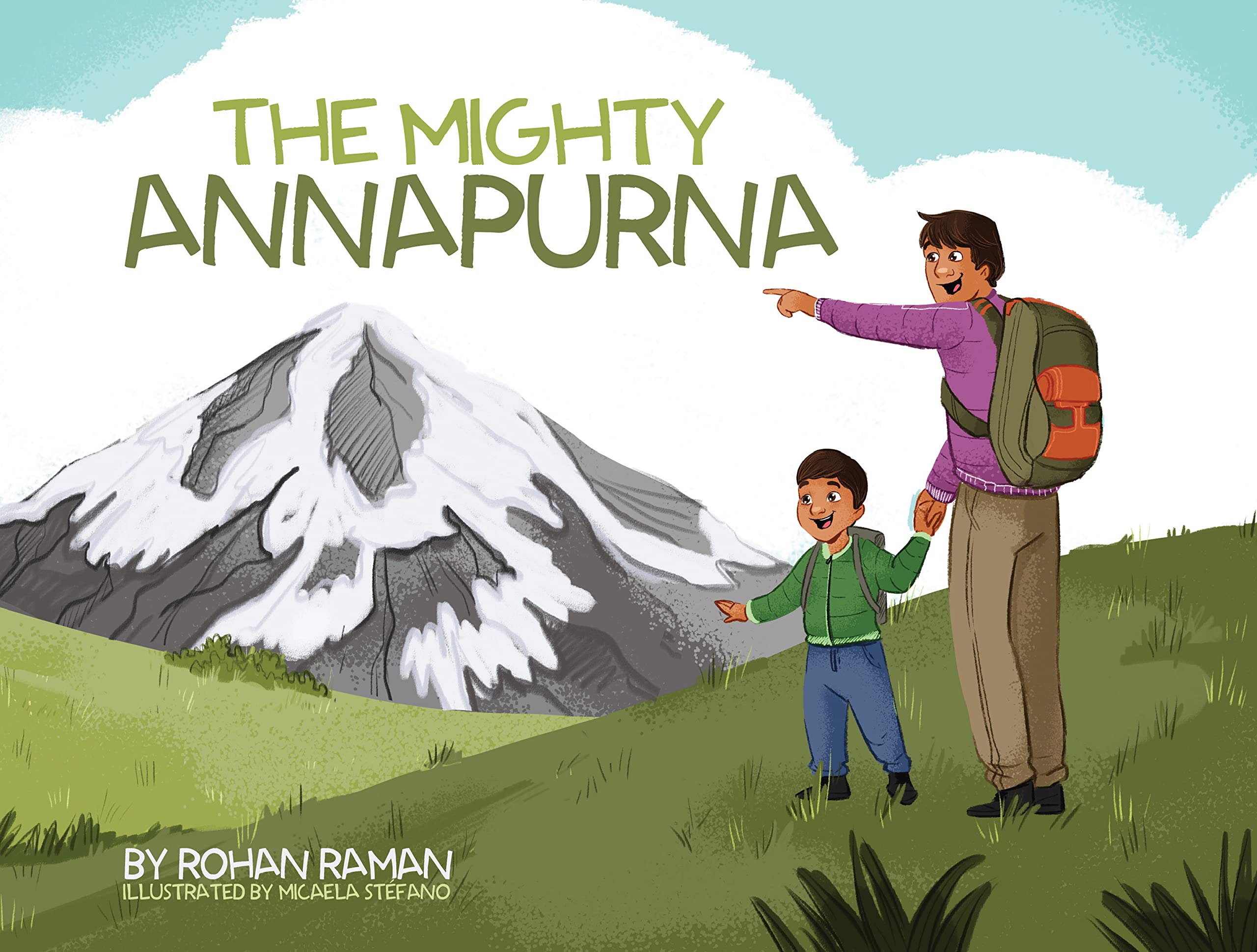 The Mighty Annapurna - Illustrated book about the Himalayan mountain range seen through a child's eye Non-fiction