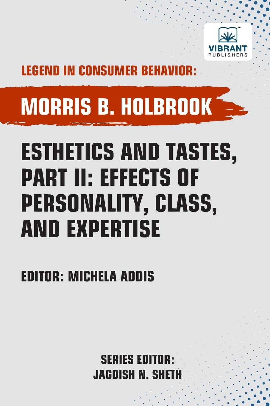 Esthetics and Tastes, Part II Law
