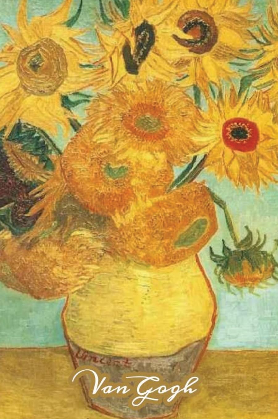 Vase with Twelve Sunflowers Van Gogh Note Book Business, Finance & Career