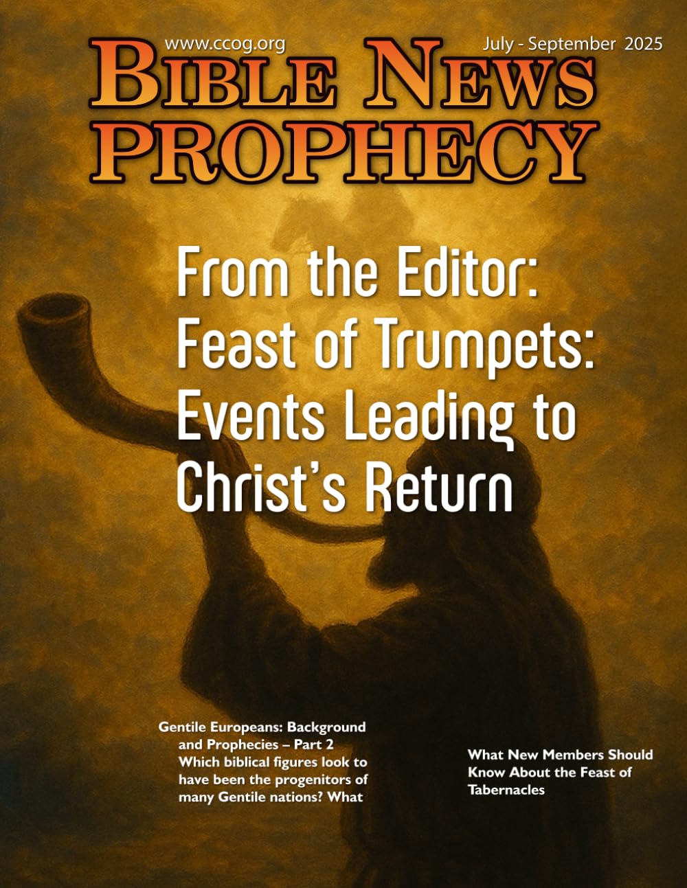 Bible News Prophecy July - September 2025 Religion & Esotericism