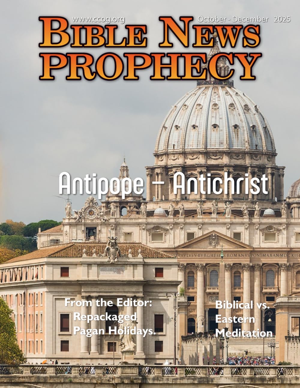 Bible News Prophecy October - December 2025 Religion & Esotericism