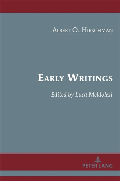 Product Image: Early writings