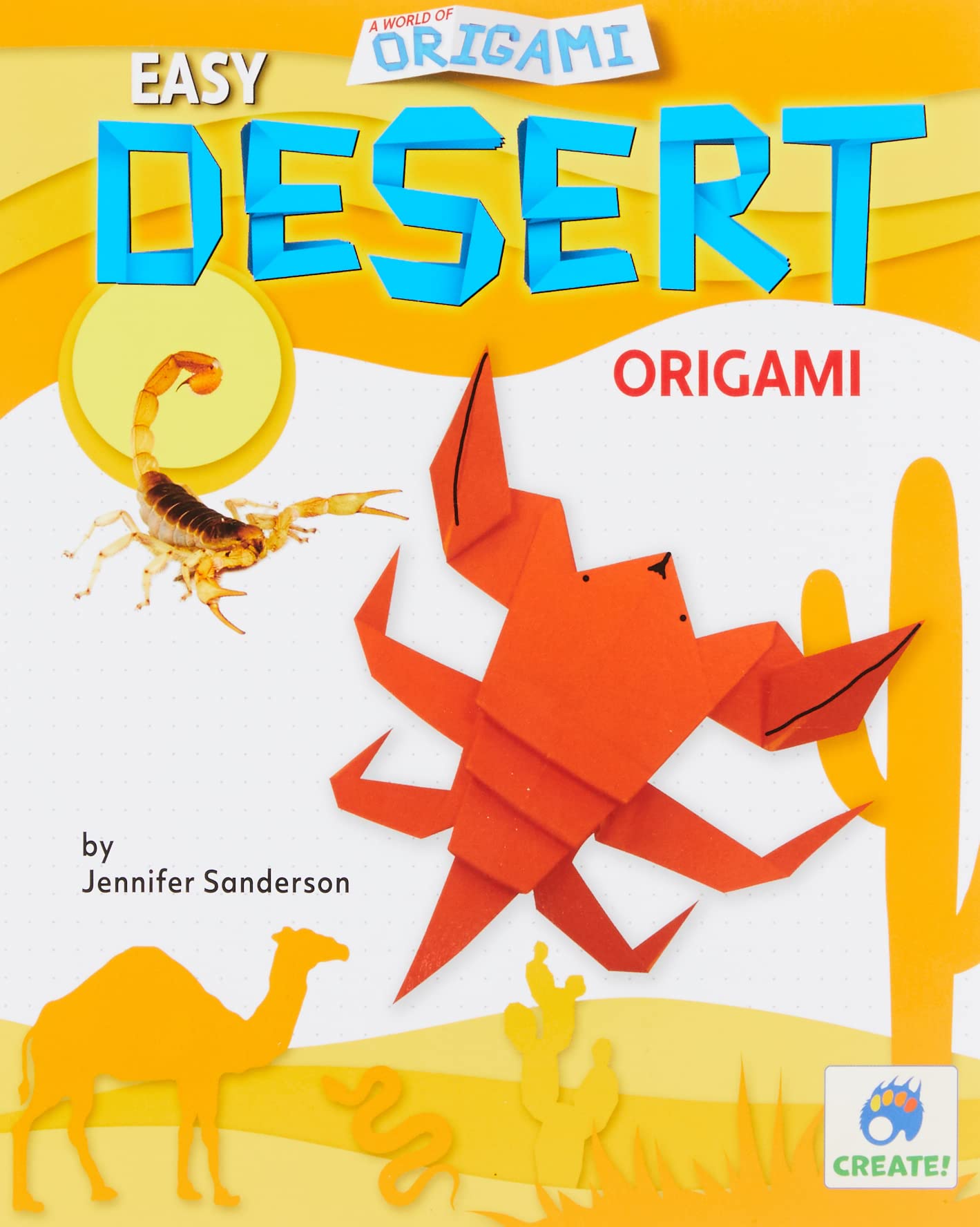 Easy Desert Origami (A World of Origami) Tiptoi & Games