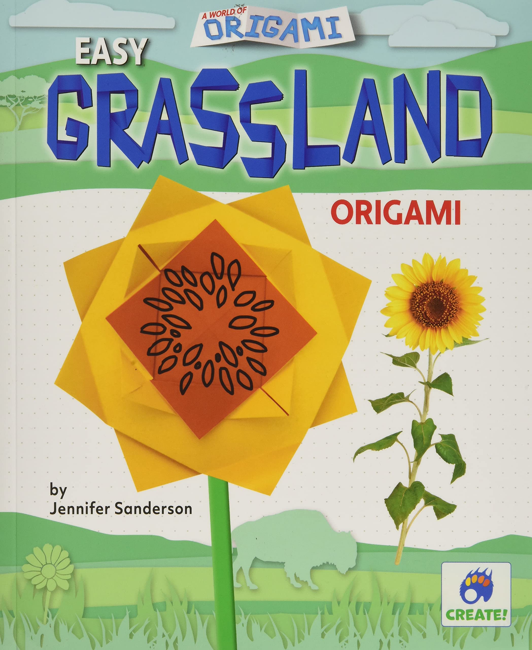 Easy Grassland Origami (A World of Origami) Tiptoi & Games