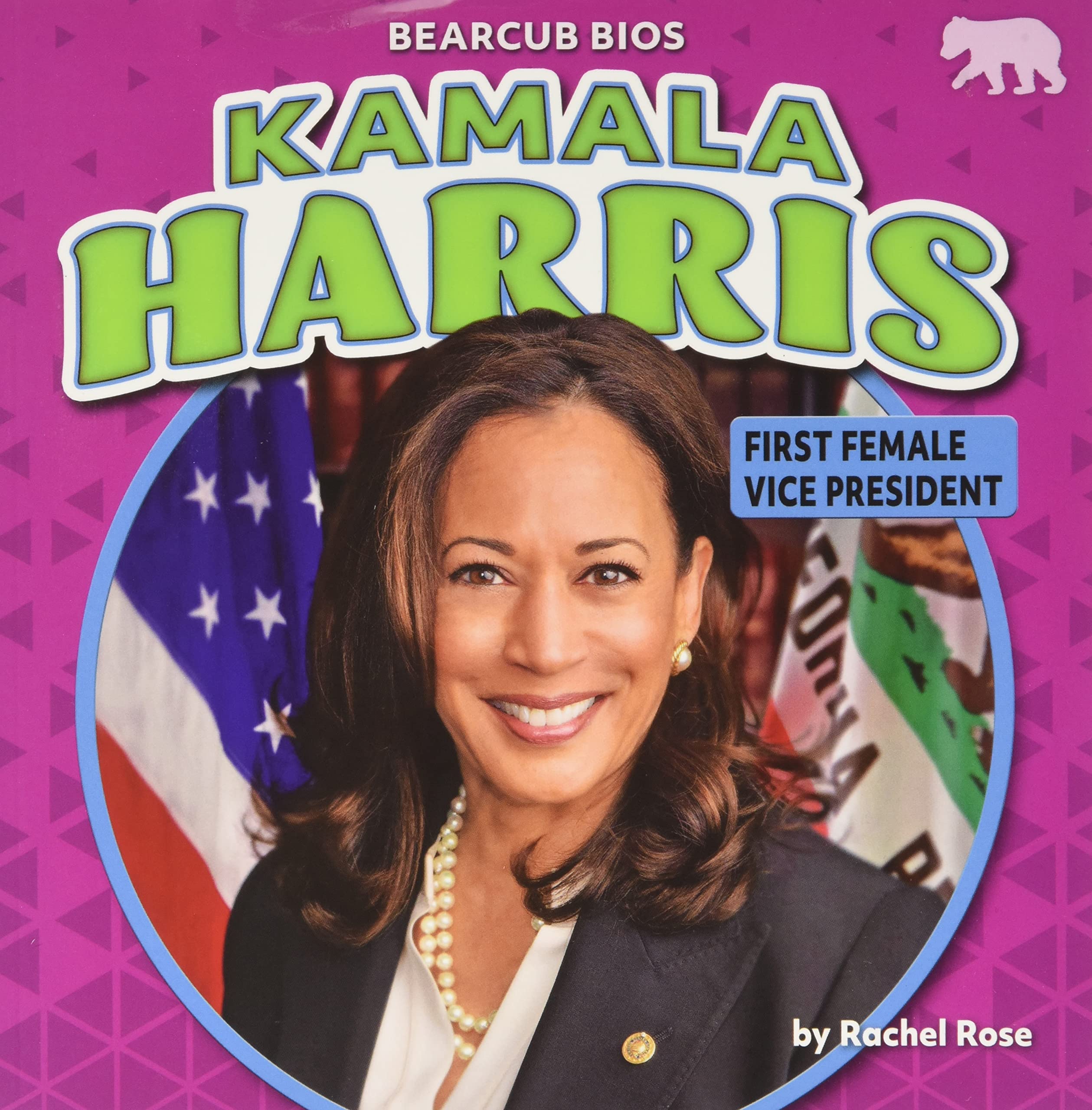 Kamala Harris: First Female Vice President (Bearcub Bios) Inspiring women